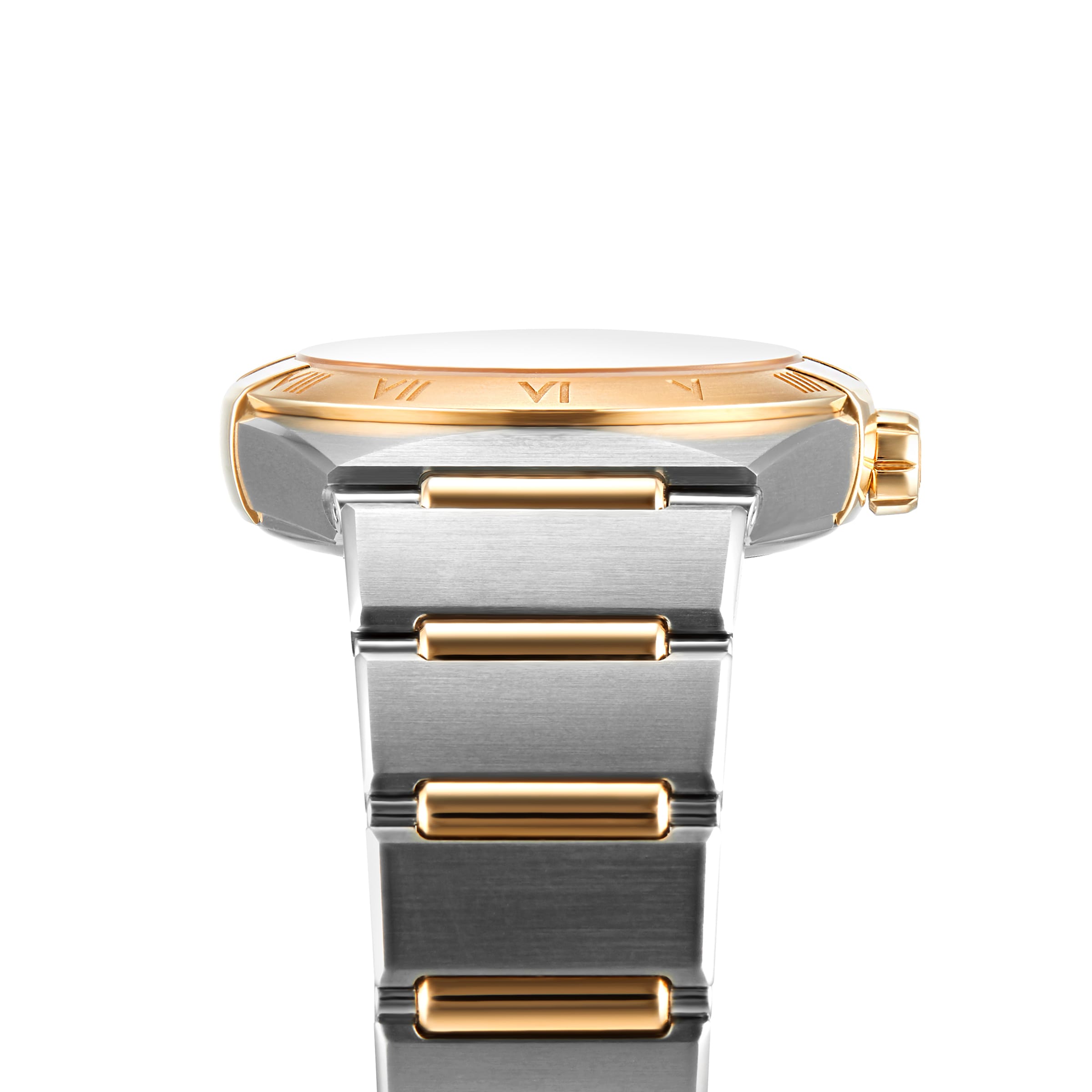 Replica Omega Constellation Co-Axial 36mm Mens details Gold O13120362008001