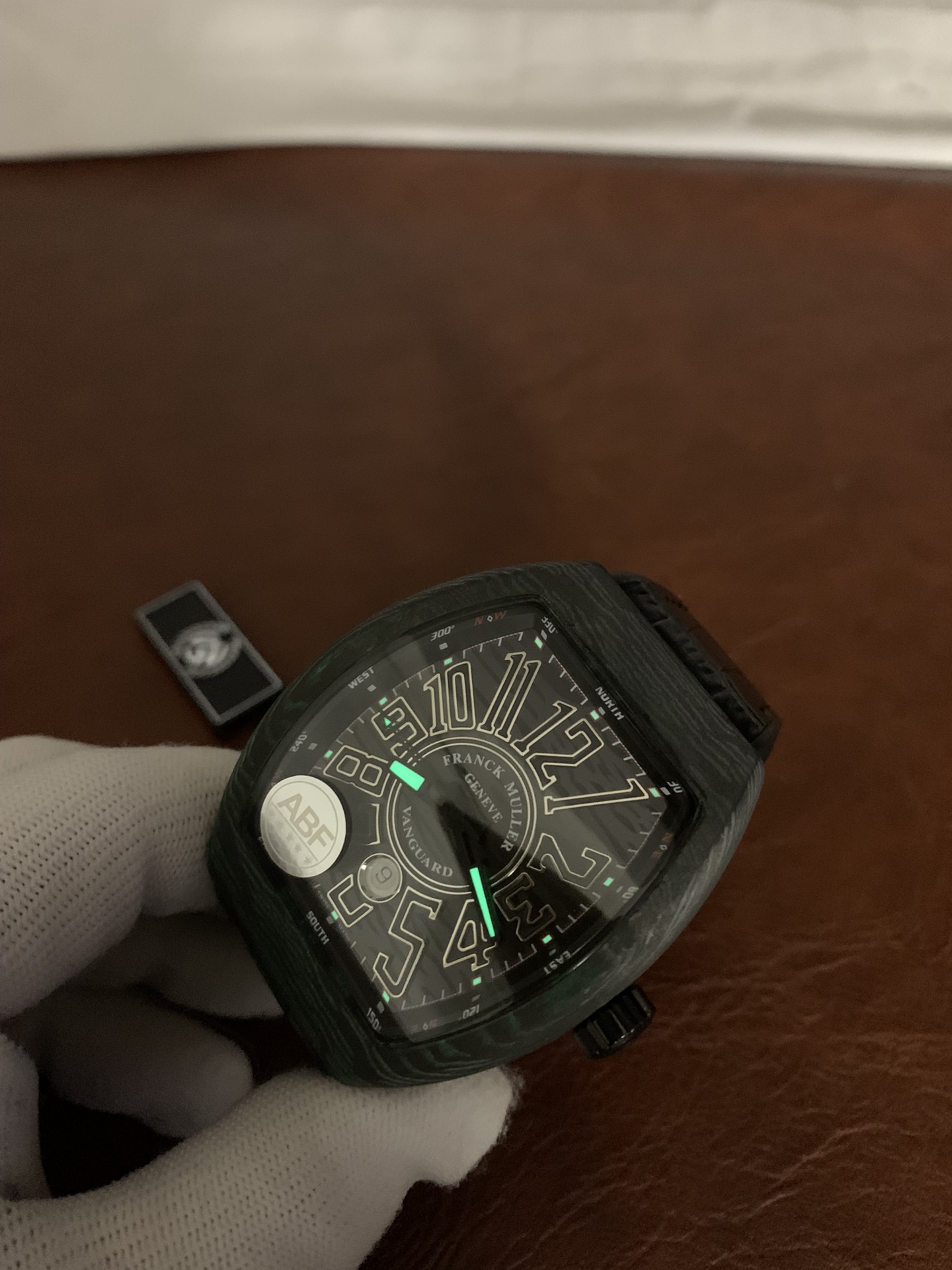 Replica Franck Muller Mens V 45 SC DT CARBONE NR (NR) CARB
