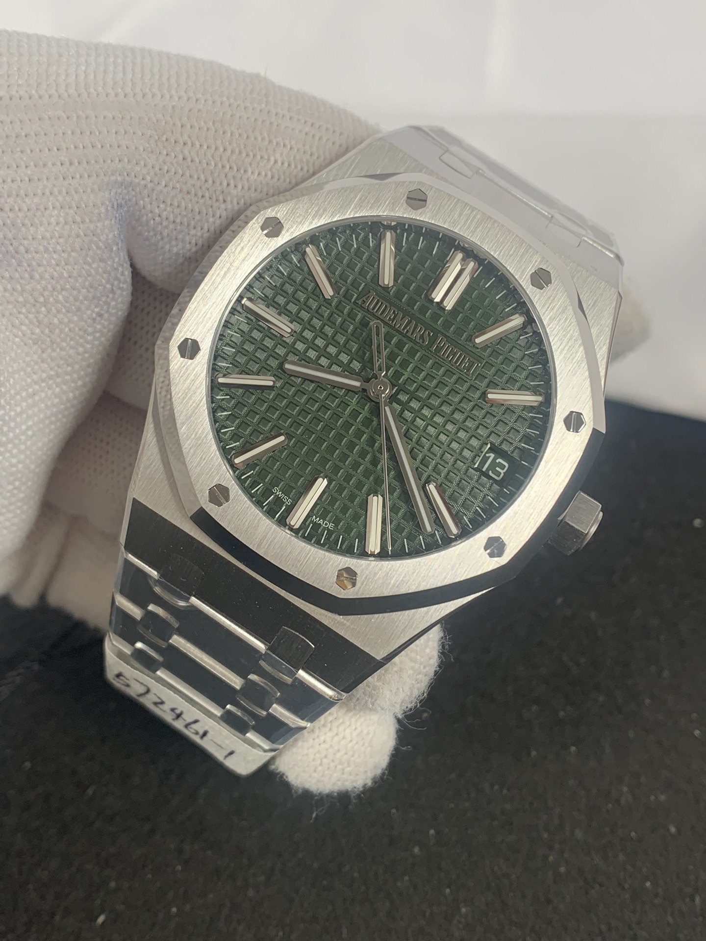 Replica Audemars Piguet Men Royal Oak Cadran Vert 15510ST