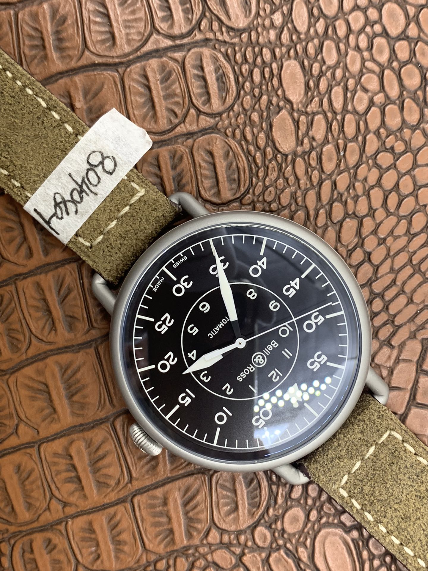 Replica Bell & Ross Mens WW1-92 Heritage BRWW192-MIL/SCA 5 Replica Bell & Ross Mens WW1-92 Heritage BRWW192-MIL/SCA