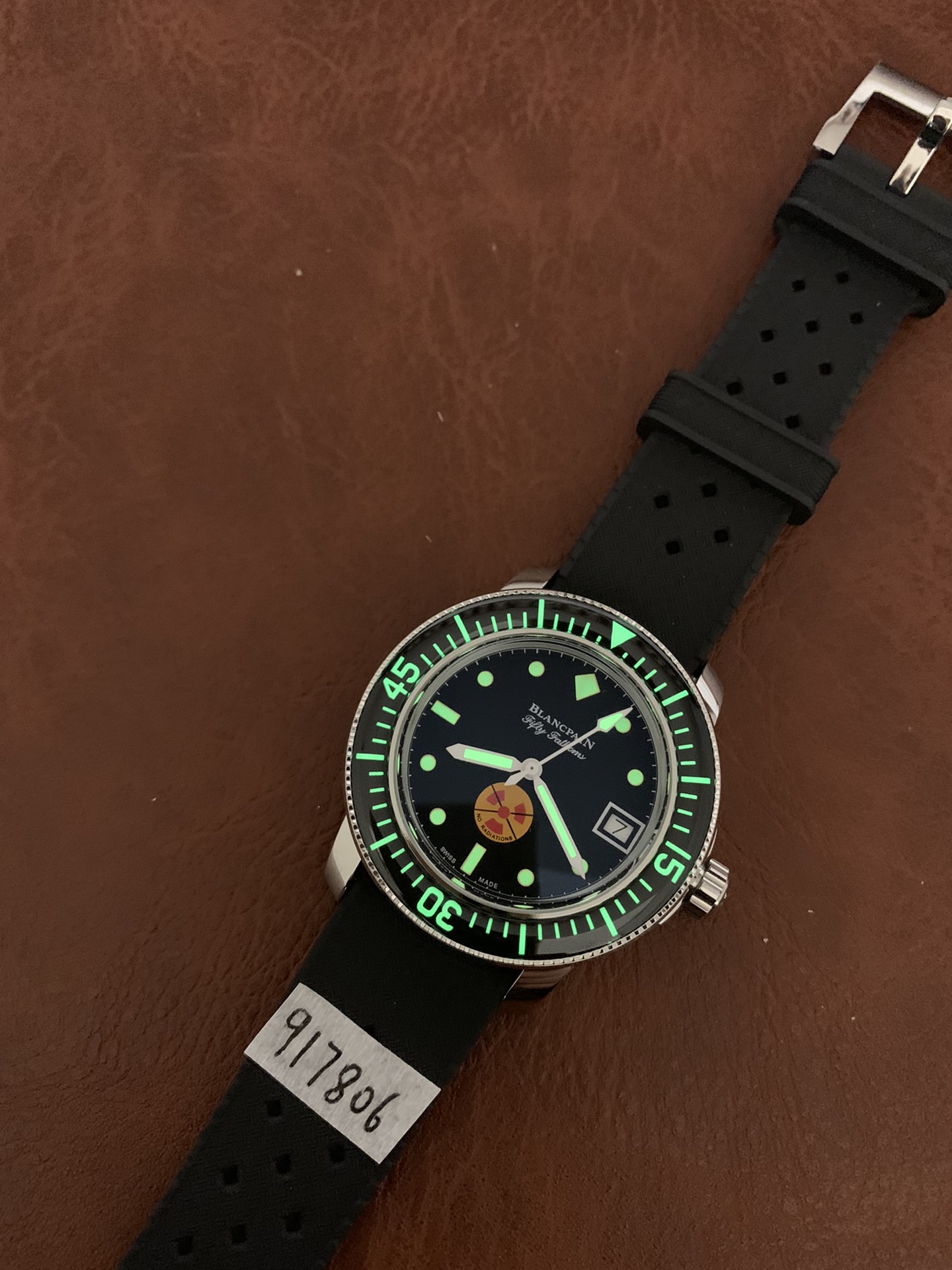 Replica Blancpain Men Fifty Fathoms No Radiation 5 Replica Blancpain Men Fifty Fathoms No Radiation