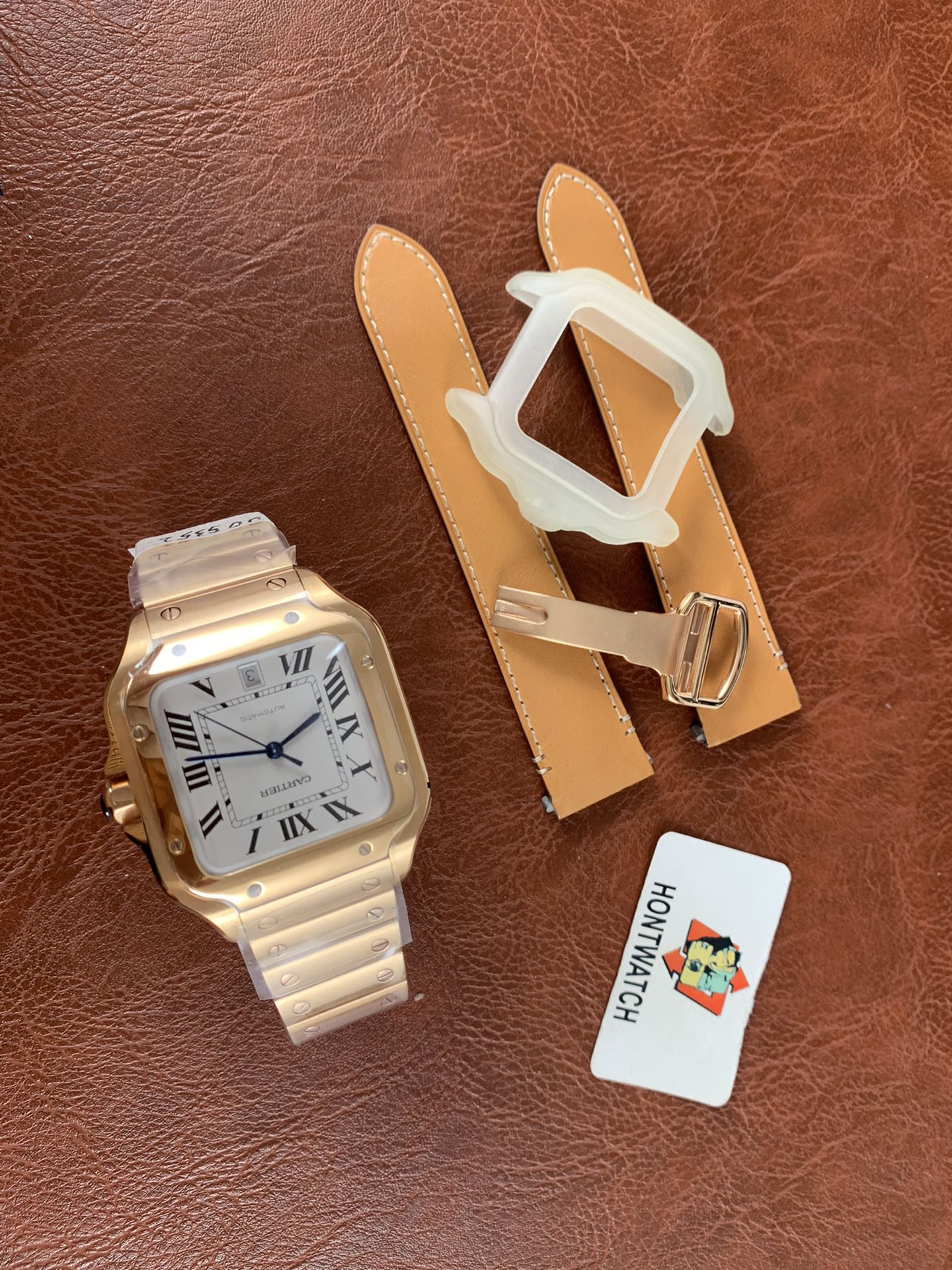 Replica Cartier Men Santos De Cartier Mens XL WGSA0018 5 Replica Cartier Men Santos De Cartier Mens XL WGSA0018