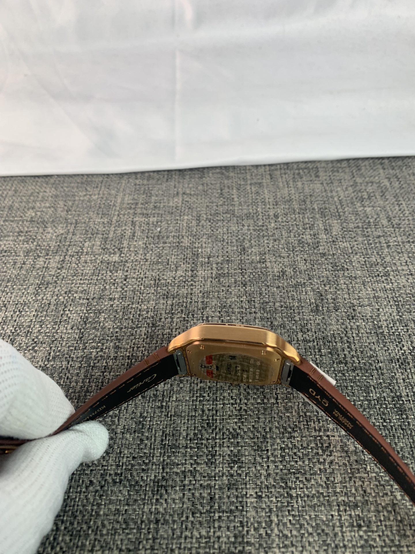 Replica Cartier Mens Santos De Cartier WGSA0012
