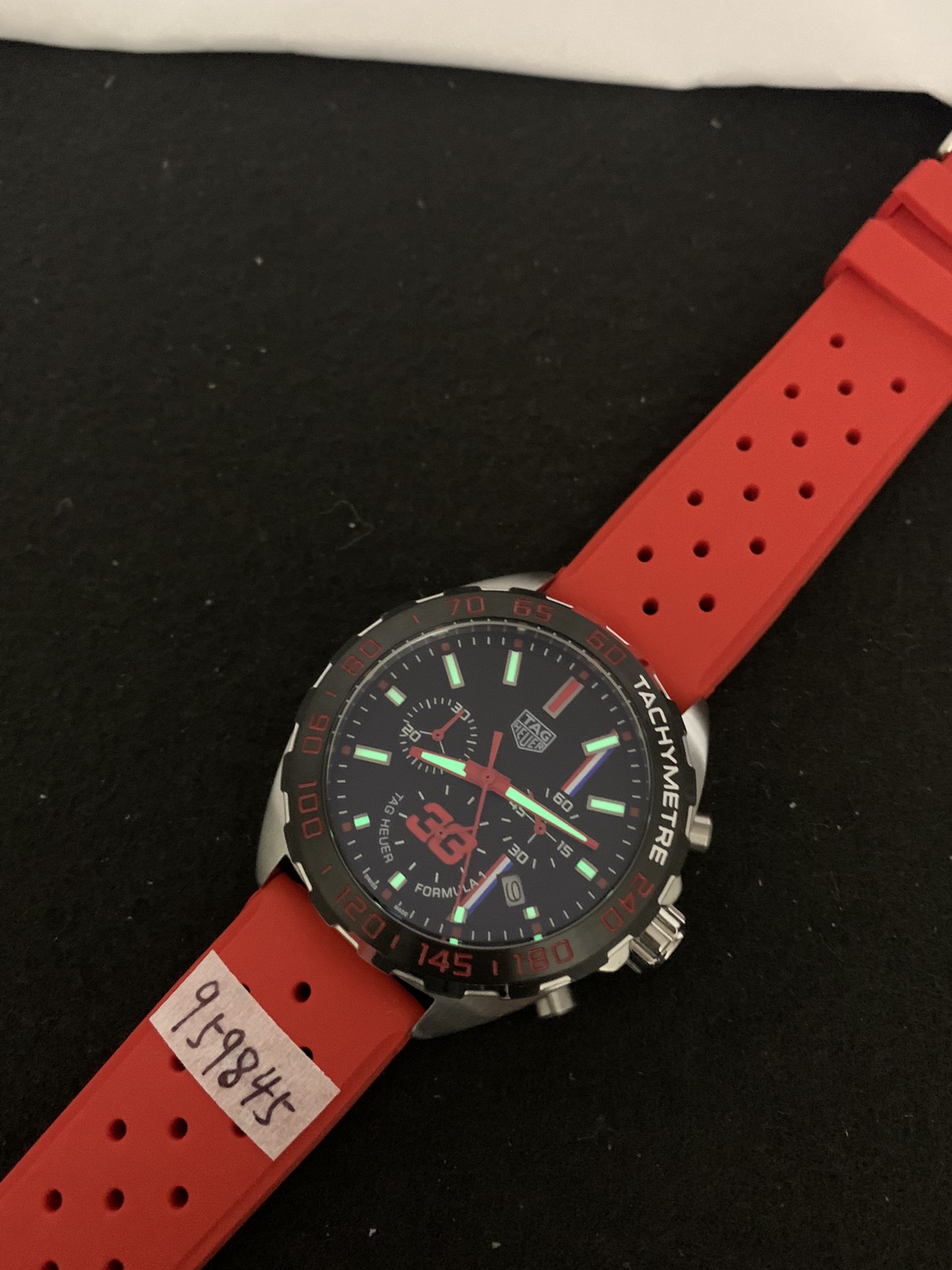 Replica Tag Heuer Men Formula 1 Quartz Chronograph Ceramic CAZ101U.BA0843 5 Replica Tag Heuer Men Formula 1 Quartz Chronograph Ceramic CAZ101U.BA0843