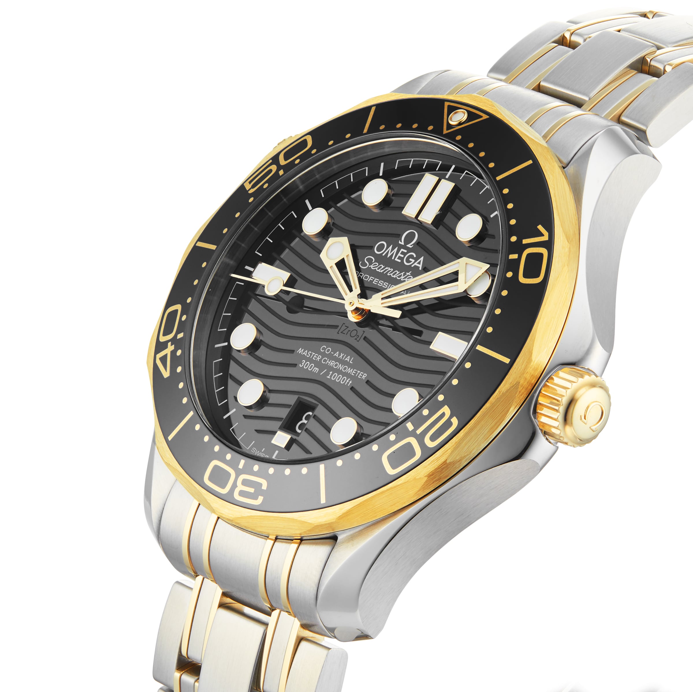 Replica Omega Seamaster Pro-Diver 300 Mens details O21020422001002