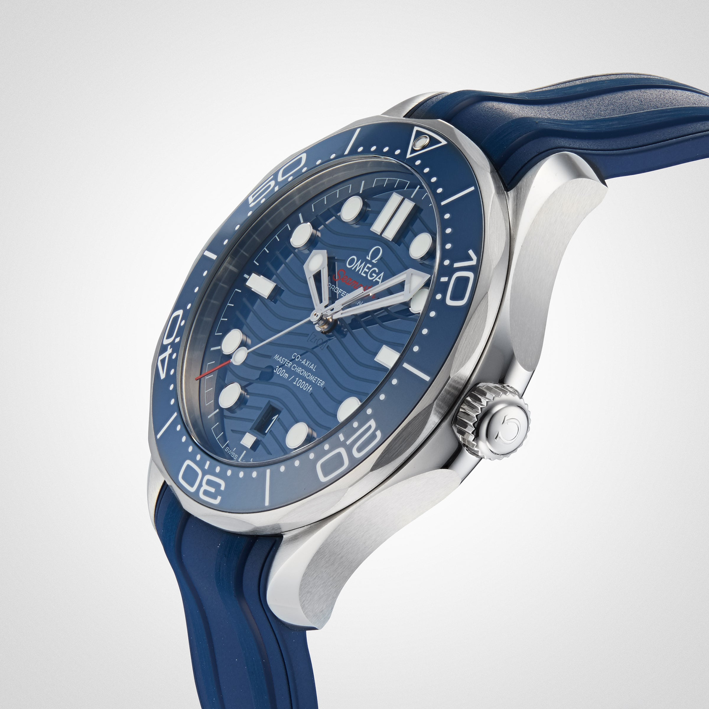 Replica Omega Seamaster Diver 300 Co-Axial Mens details O21032422003001