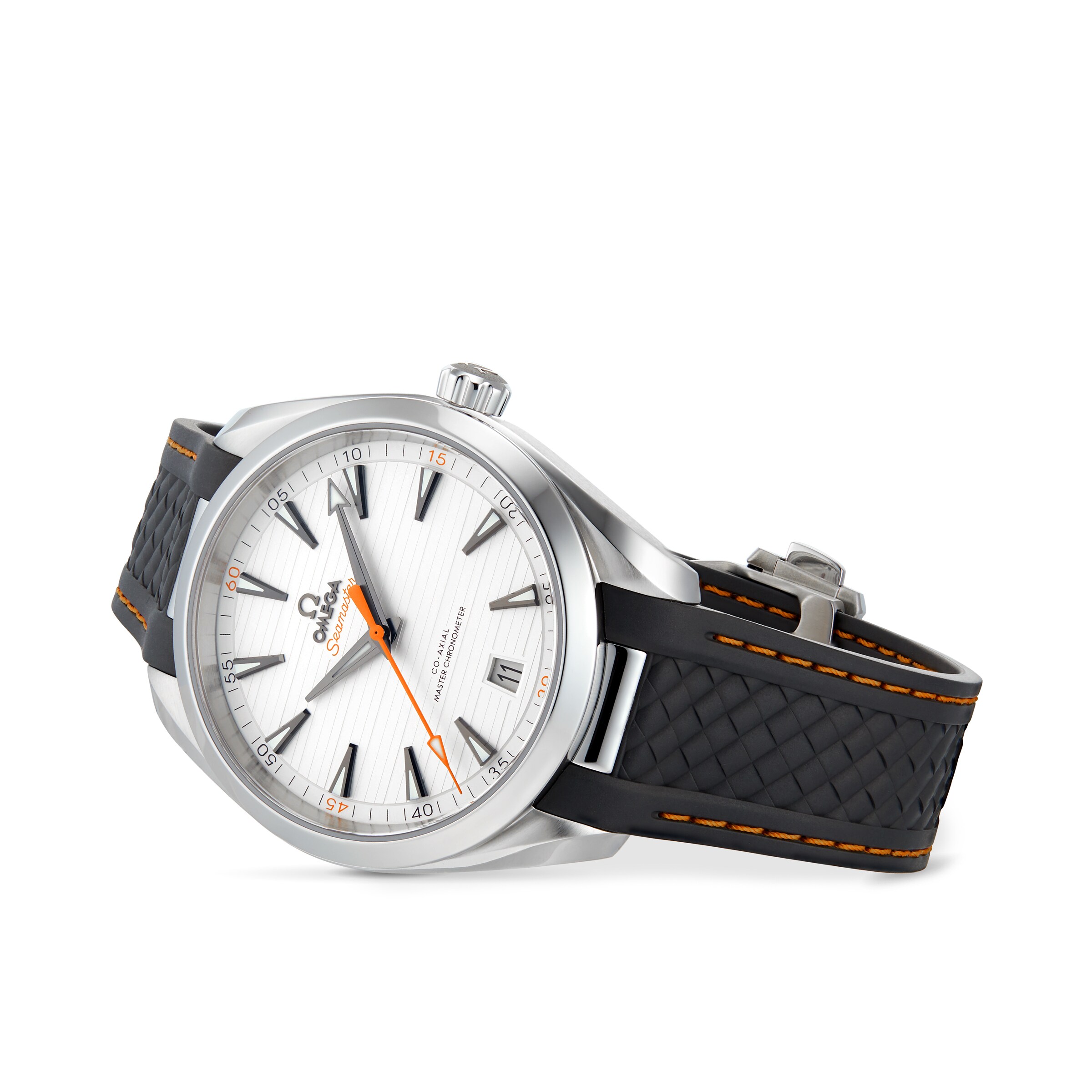 Replica Omega Seamaster Aqua Terra 150M Mens Silver Dial 41mm Automatic Co-Axial Mens details O22012412102002
