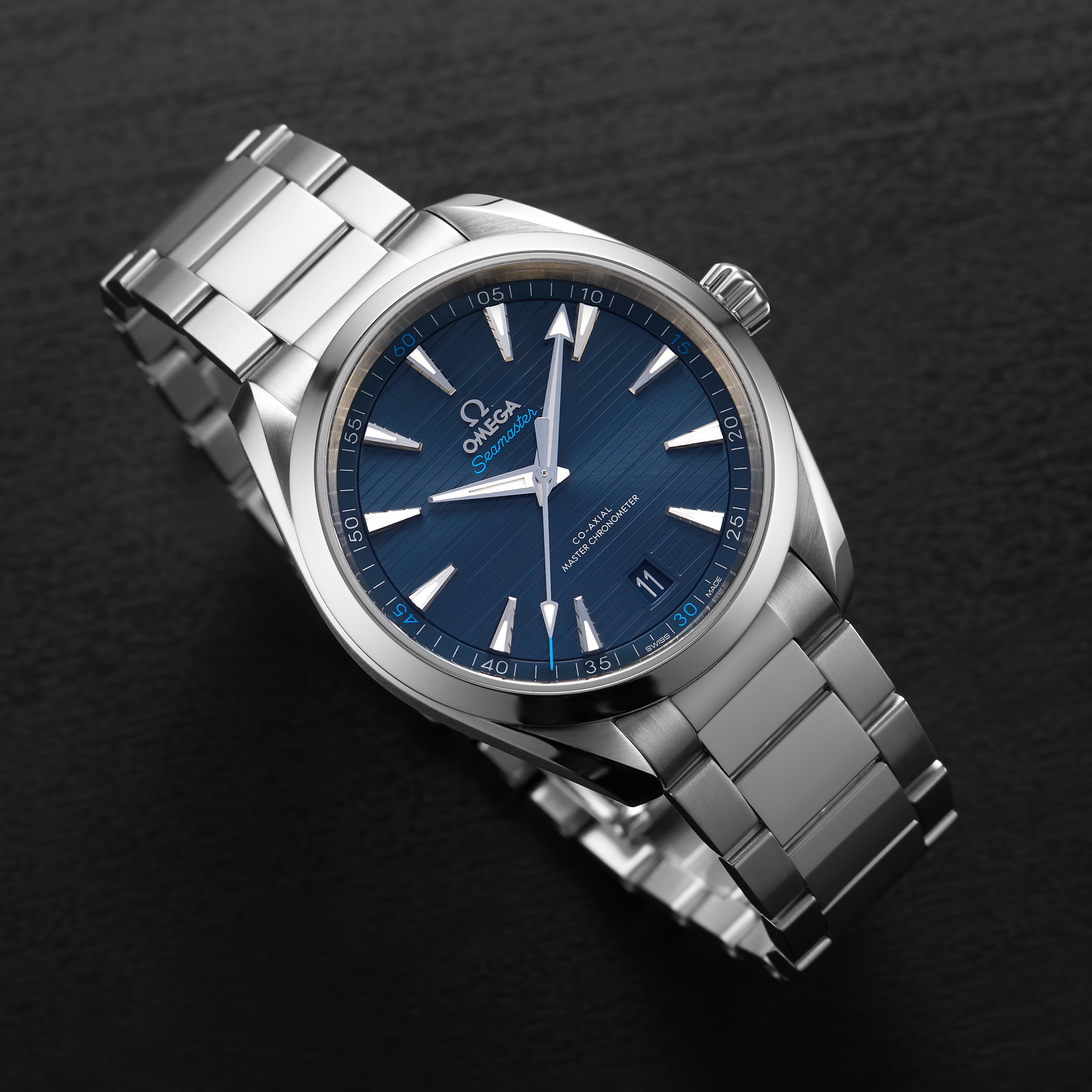Replica Omega Seamaster Aqua Terra 150M Mens Blue Dial 41mm Automatic Co-Axial details O22010412103001 5 Replica Omega Seamaster Aqua Terra 150M Mens Blue Dial 41mm Automatic Co-Axial details O22010412103001