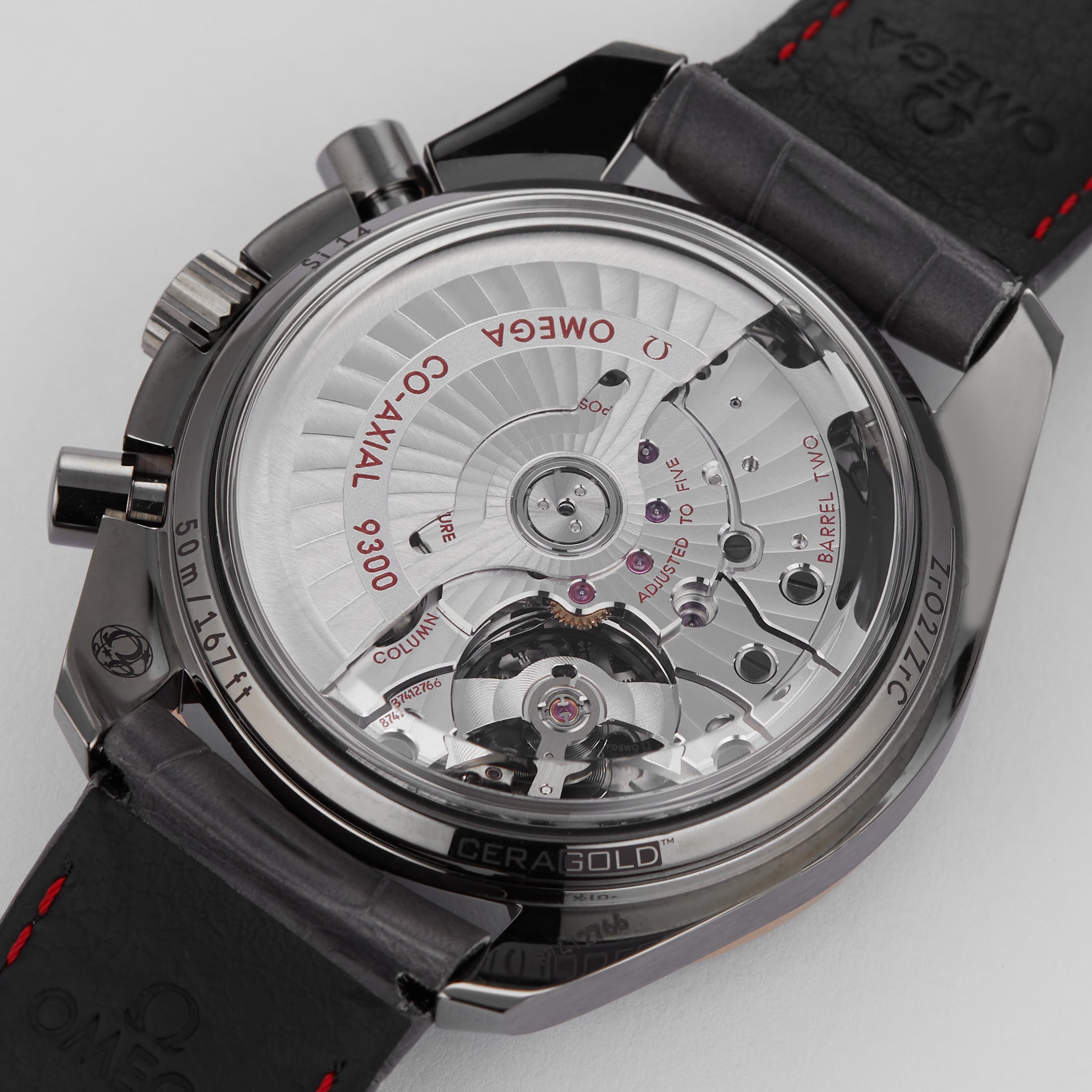 Replica Omega Speedmaster 'Grey Side of the Moon Meteorite' Mens details O31163445199001