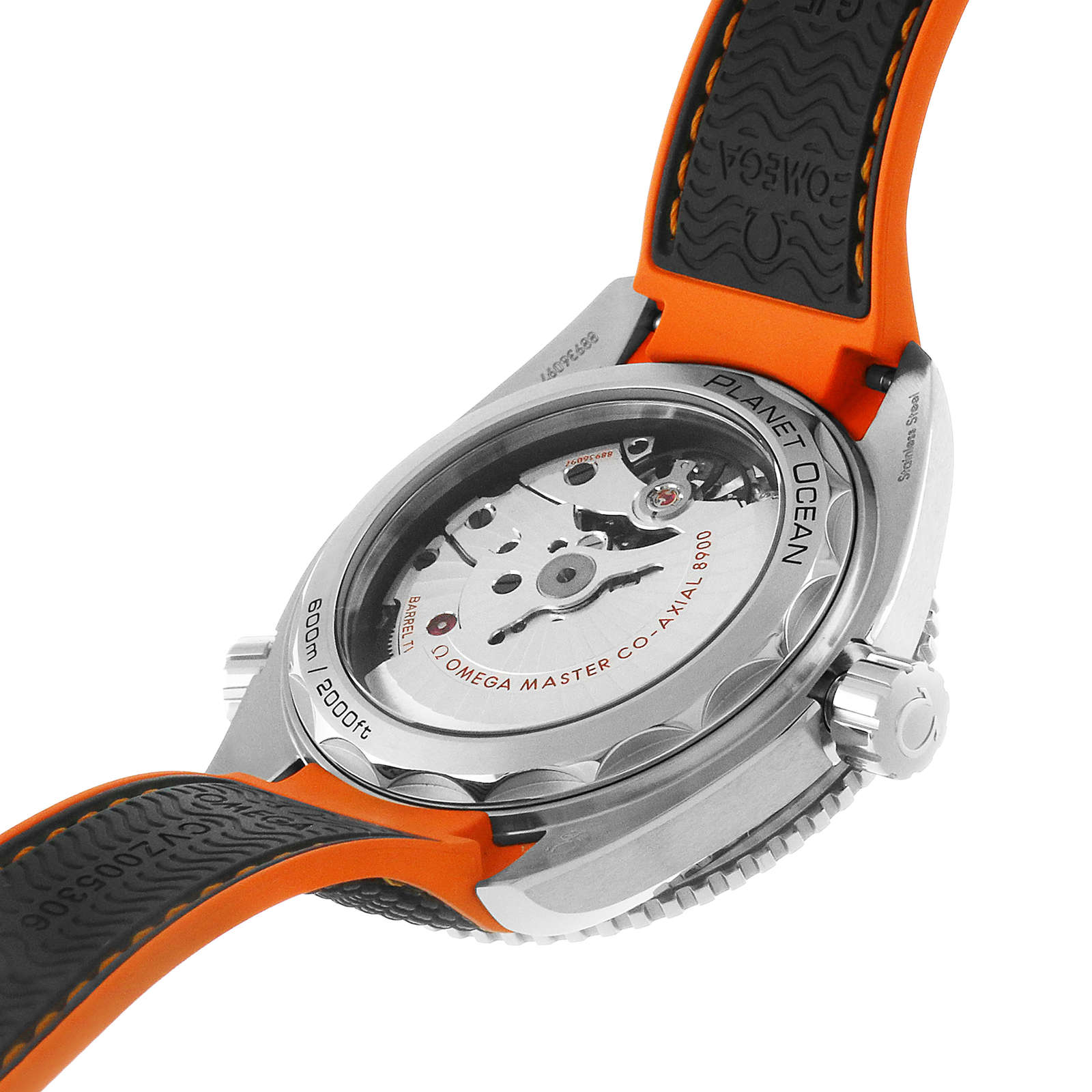 Replica Omega Seamaster Planet Ocean 600M Mens 43.5mm Automatic Co-Axial Divers details O21532442101001