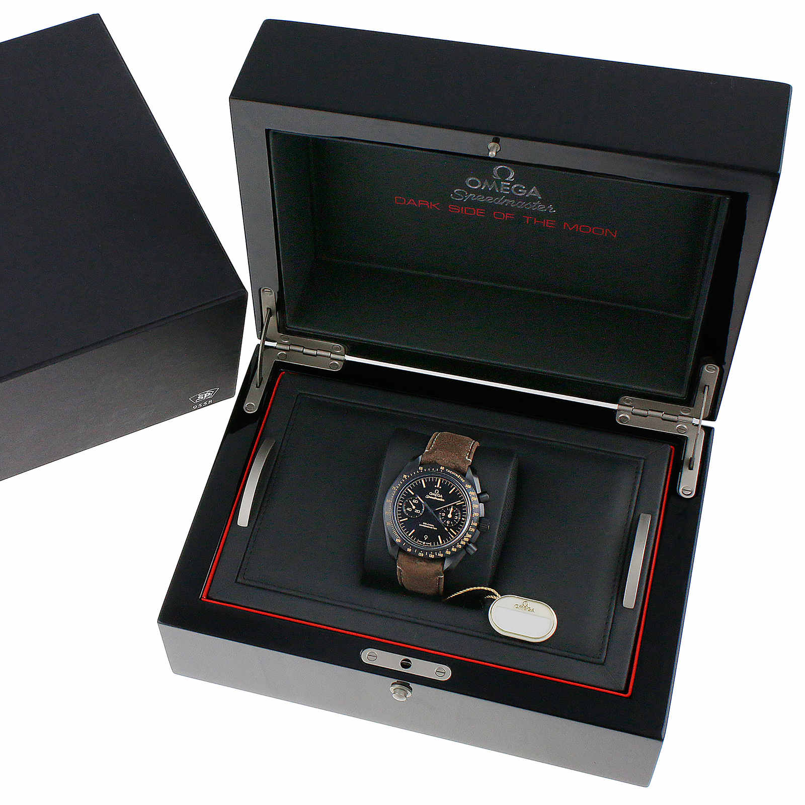 Replica Omega Speedmaster Dark Side Of The Moon Mens details O31192445101006 5 Replica Omega Speedmaster Dark Side Of The Moon Mens details O31192445101006