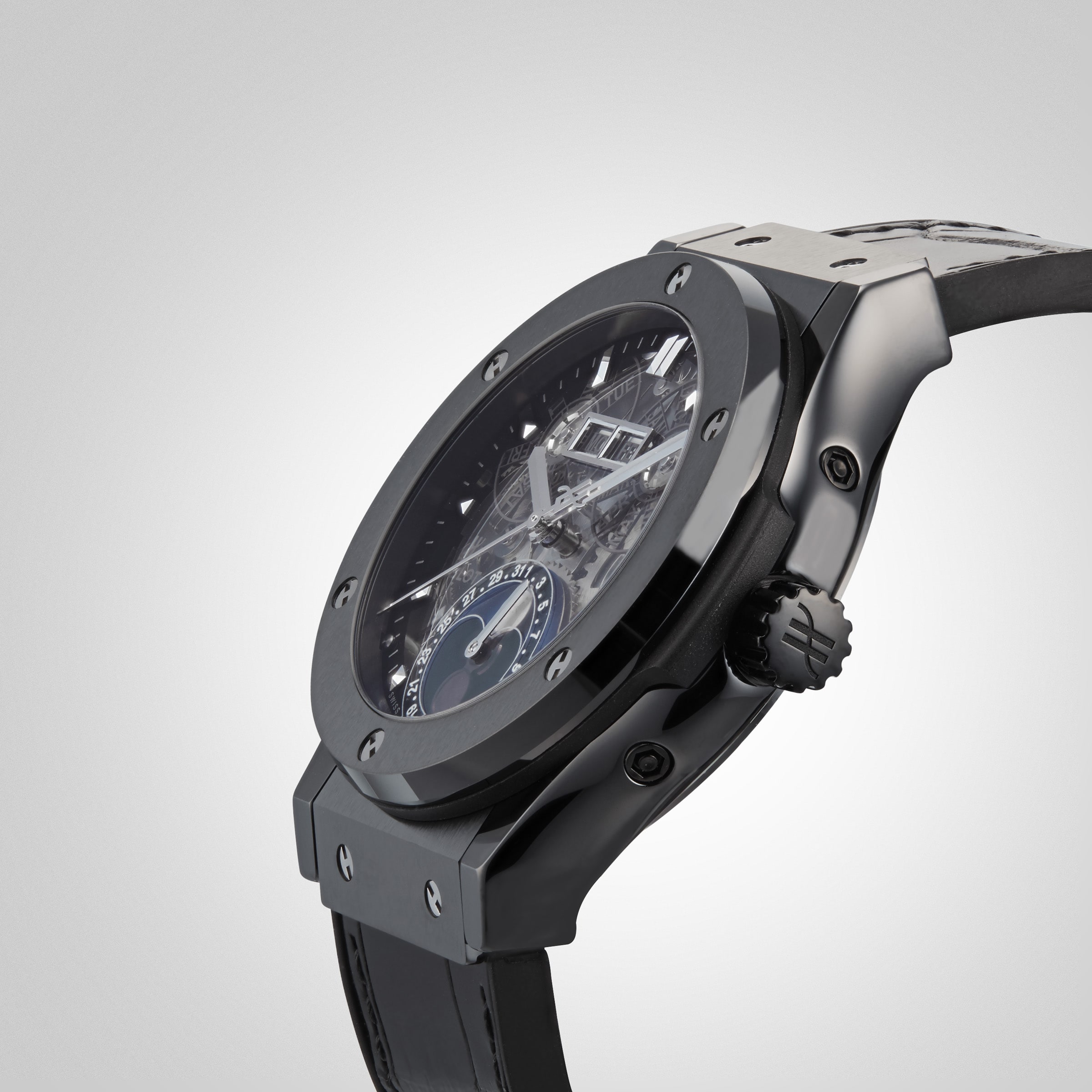 Replica Hublot Classic Fusion Aerofusion Moonphase Black Magic 42mm 547.CX.0170.LR 5 Replica Hublot Classic Fusion Aerofusion Moonphase Black Magic 42mm 547.CX.0170.LR