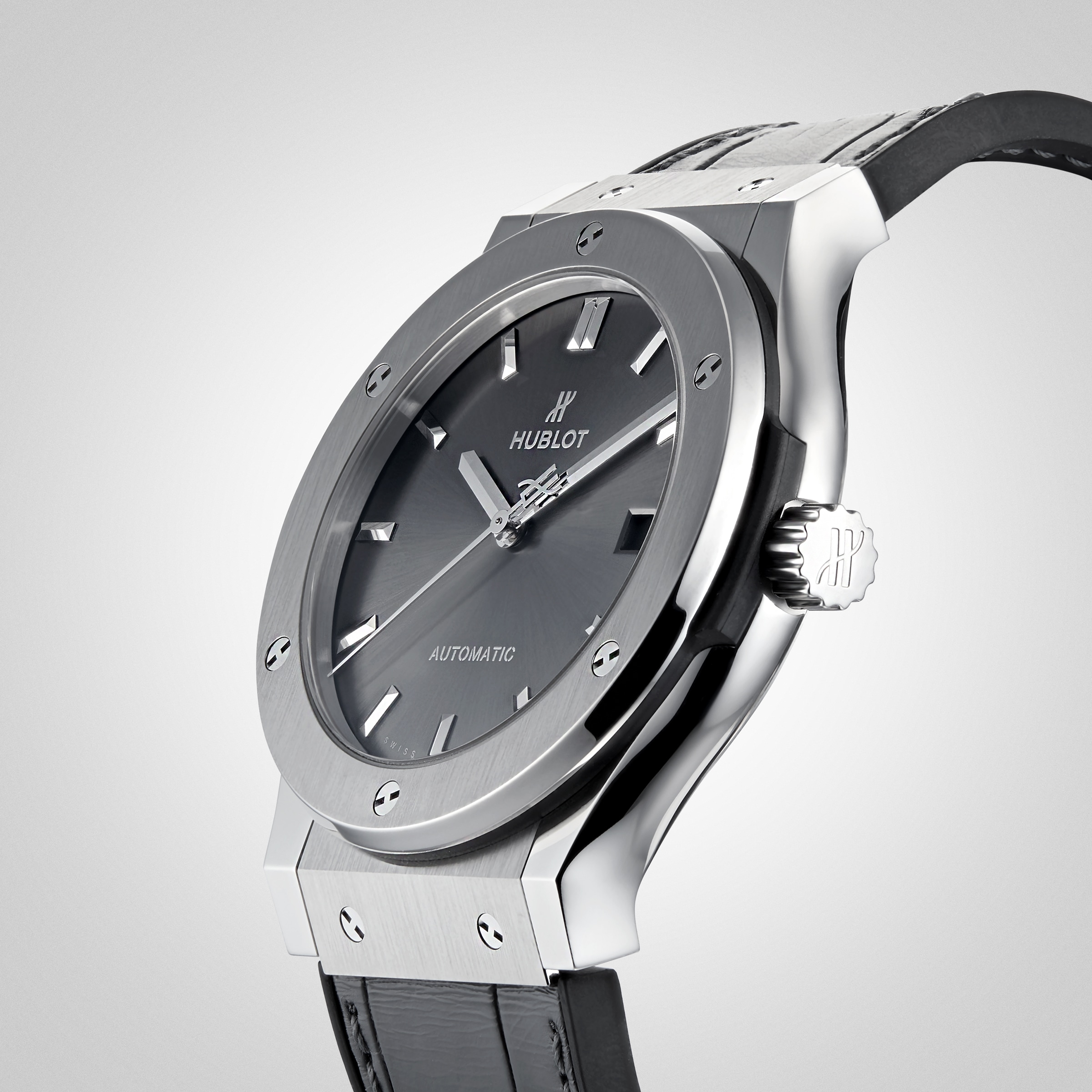 Replica Hublot Classion Fusion Racing Grey Titanium 45mm 511.NX.7071.LR