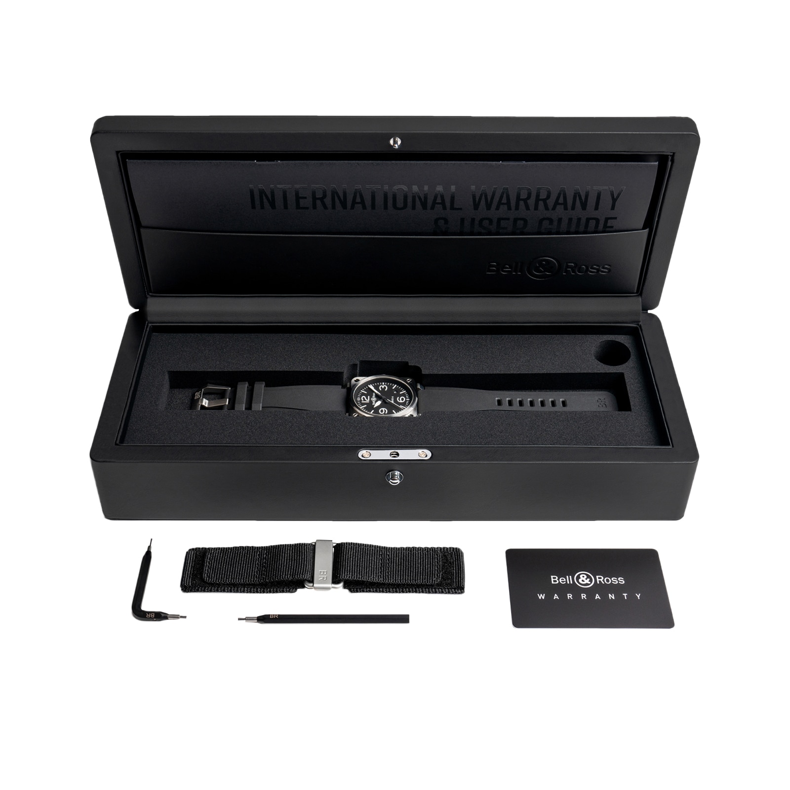 Replica Bell & Ross BR 03 Black Steel 41mm BR03A-BL-ST/SRB