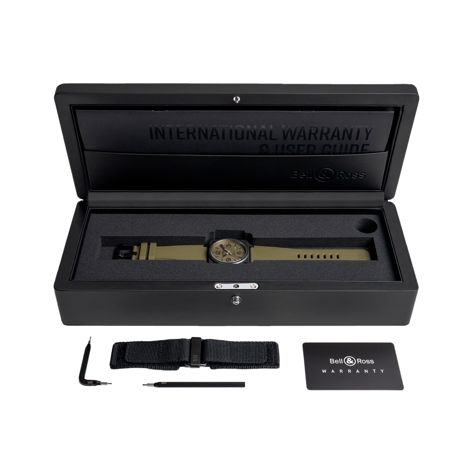 Replica Bell & Ross BR 03 Military Ceramic 41mm BR03A-MIL-CE/SRB