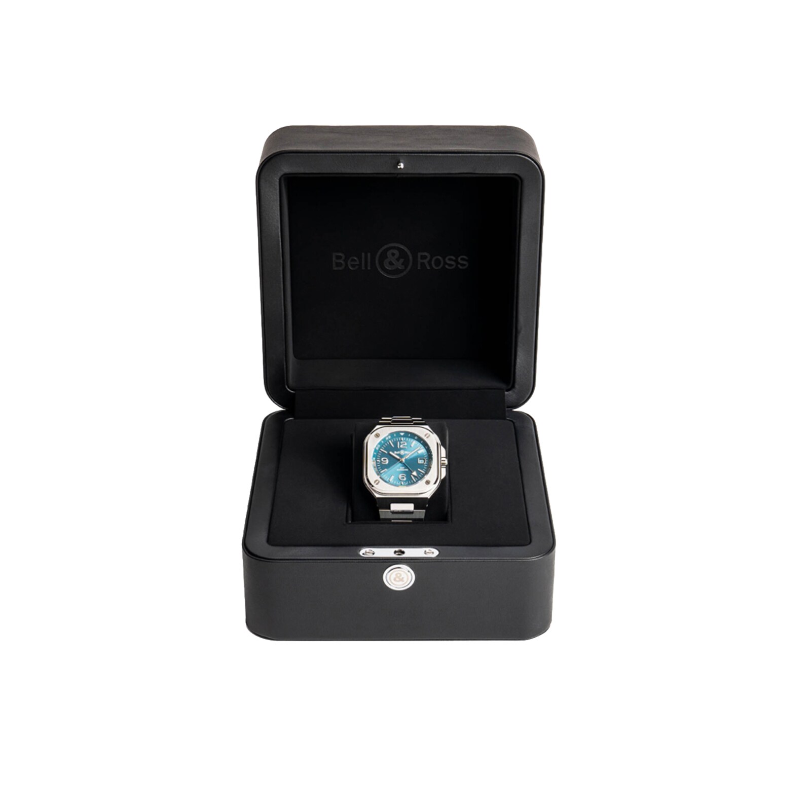 Replica Bell & Ross BR 05 GMT Sky Blue 41mm BR05G-PB-ST/SST 5 Replica Bell & Ross BR 05 GMT Sky Blue 41mm BR05G-PB-ST/SST