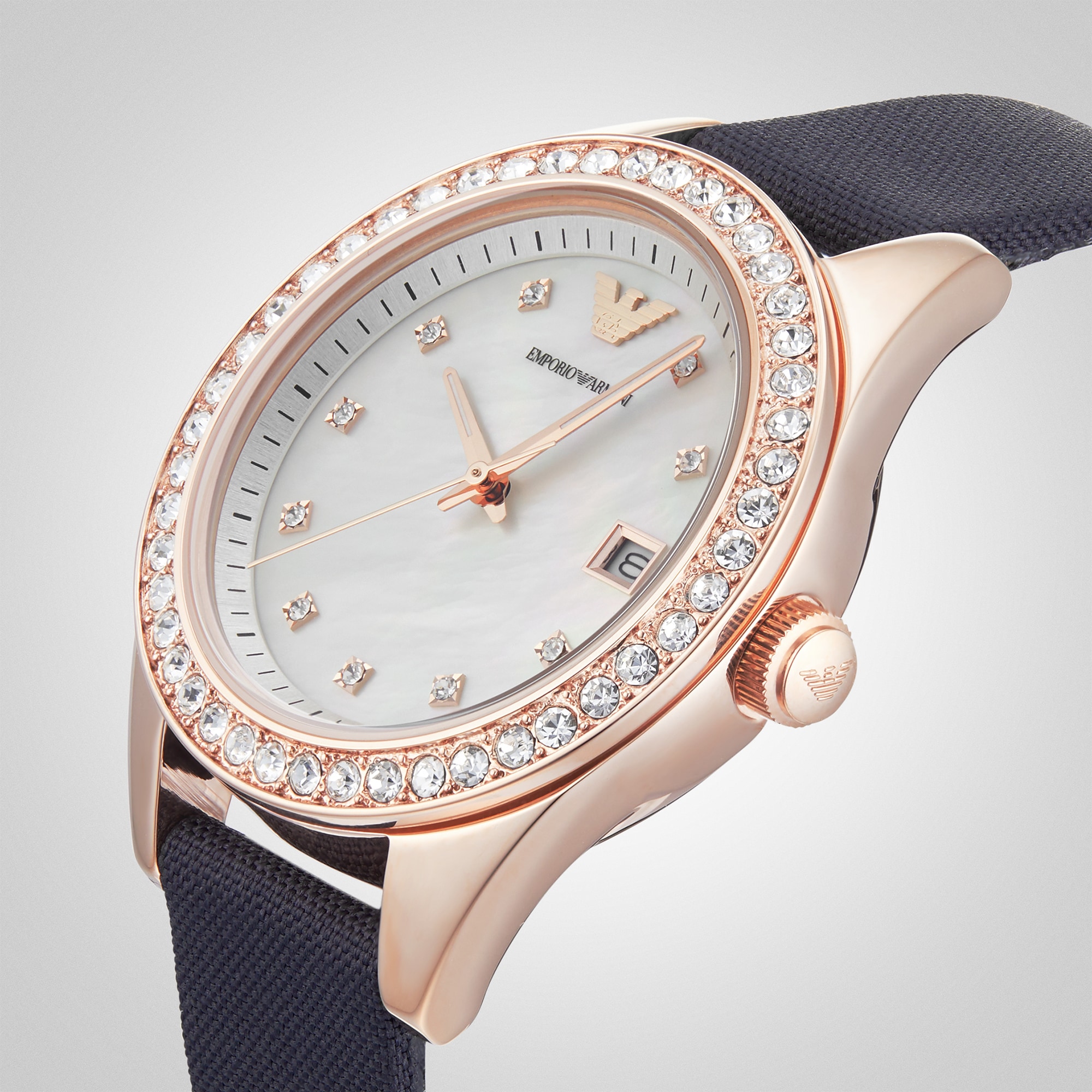 Replica Emporio Armani Leo 36mm Ladies details AR11448 5 Replica Emporio Armani Leo 36mm Ladies details AR11448