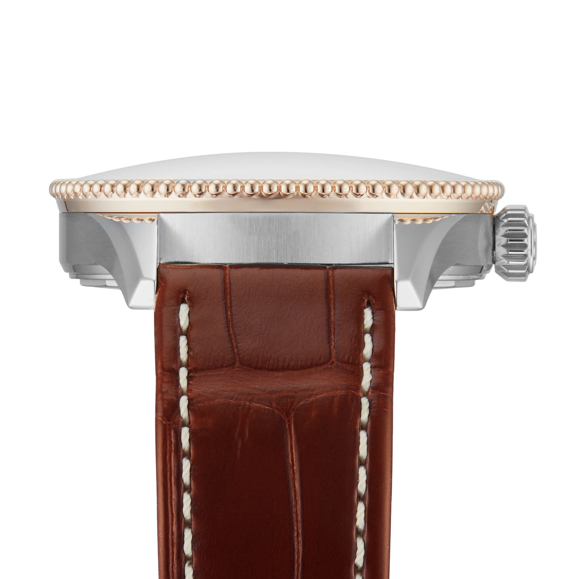 Replica Breitling Navitimer 36mm Ladies details White Mother Of Pearl Alligator U17327211A1P1