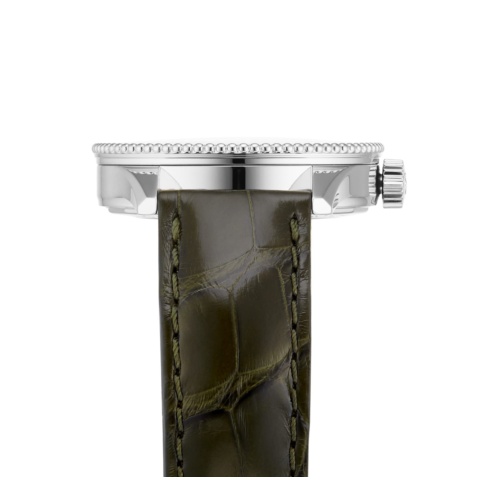 Replica Breitling Navitimer Automatic 35 Stainless Steel Leather Strap - Mint details A17395361L1P2 5 Replica Breitling Navitimer Automatic 35 Stainless Steel Leather Strap - Mint details A17395361L1P2
