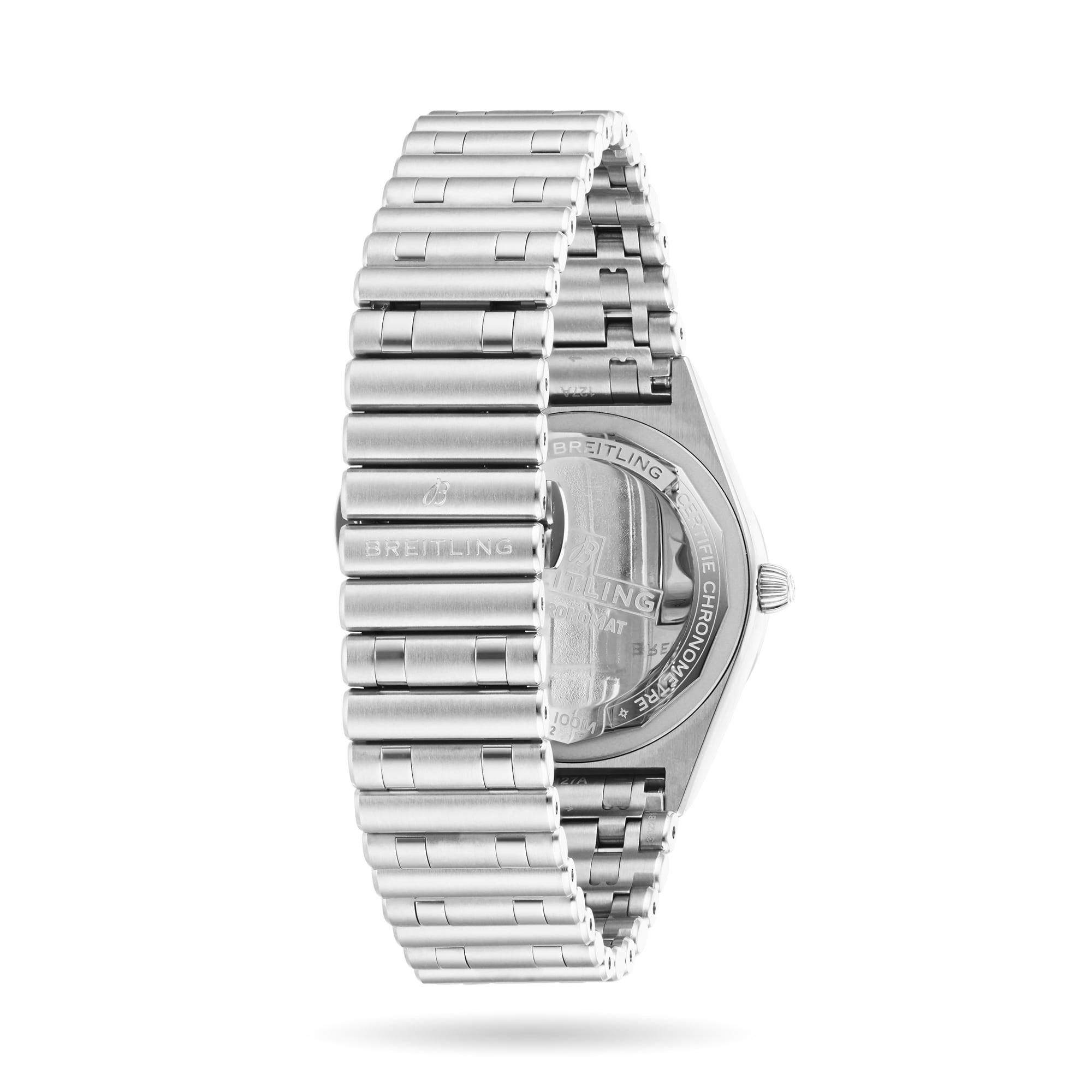 Replica Breitling Chronomat Quartz 32 Stainless Steel details A77310101K1A1 5 Replica Breitling Chronomat Quartz 32 Stainless Steel details A77310101K1A1