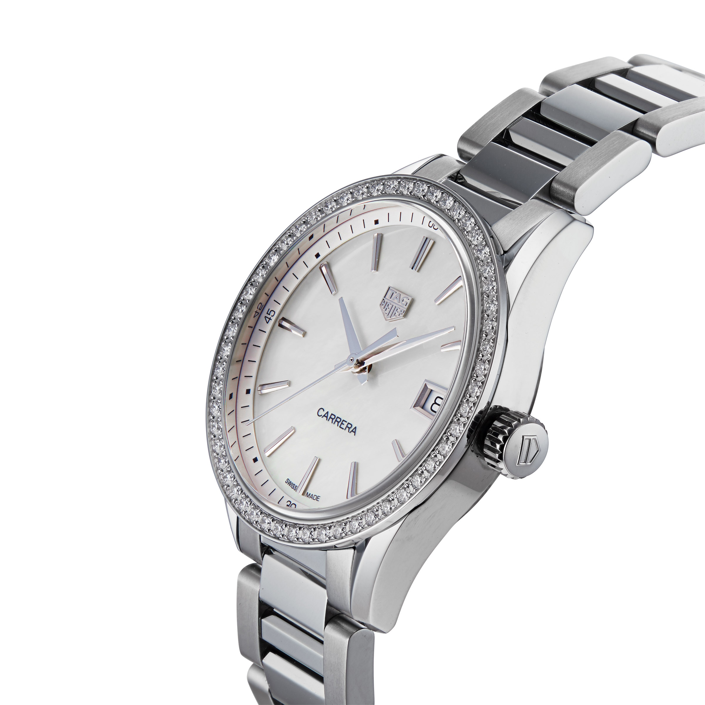 Replica TAG Heuer Carrera Quartz 36mm Ladies details WBK1316.BA0652