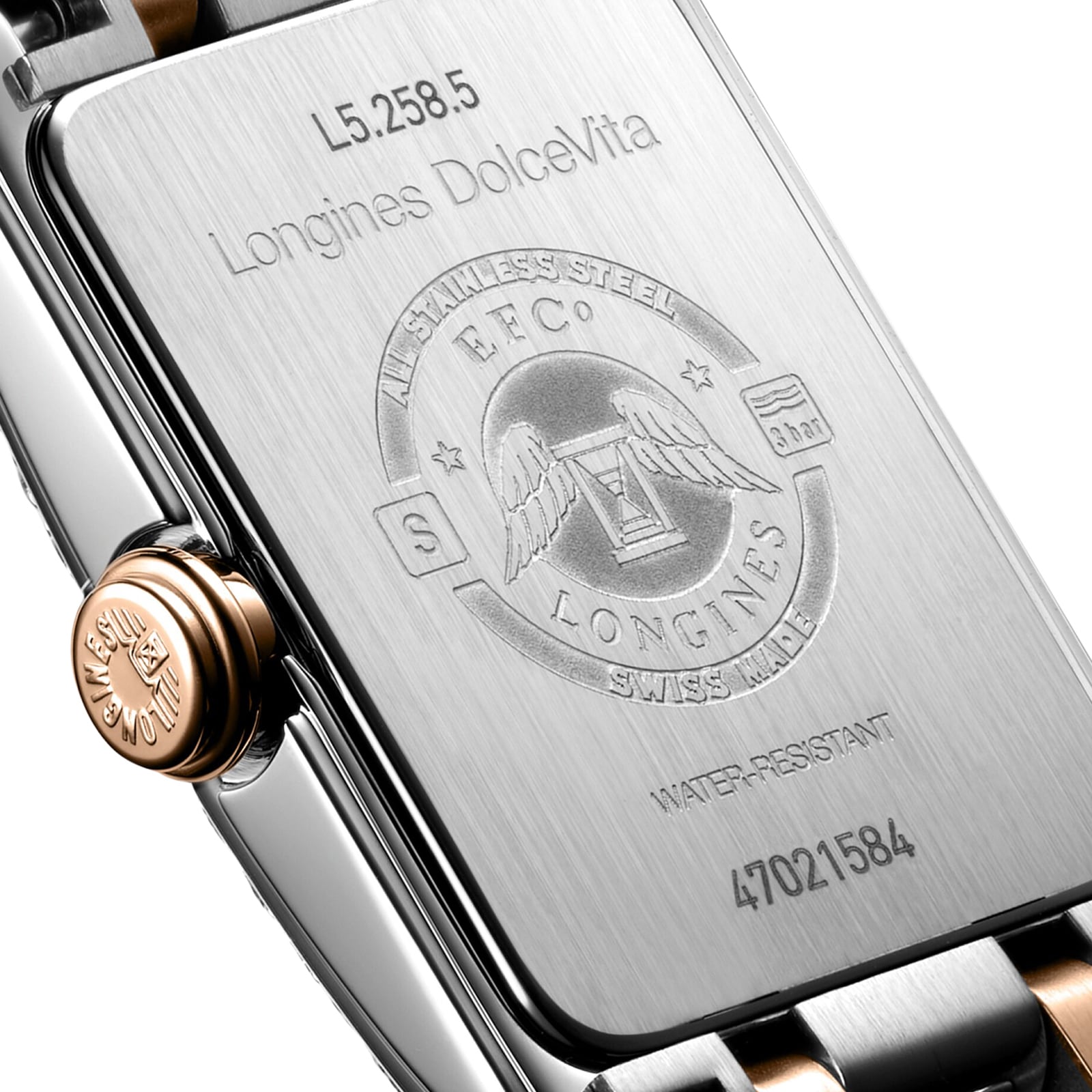 Replica Longines DolceVita 17.70mm X 27mm Ladies details Silver L52585797 5 Replica Longines DolceVita 17.70mm X 27mm Ladies details Silver L52585797