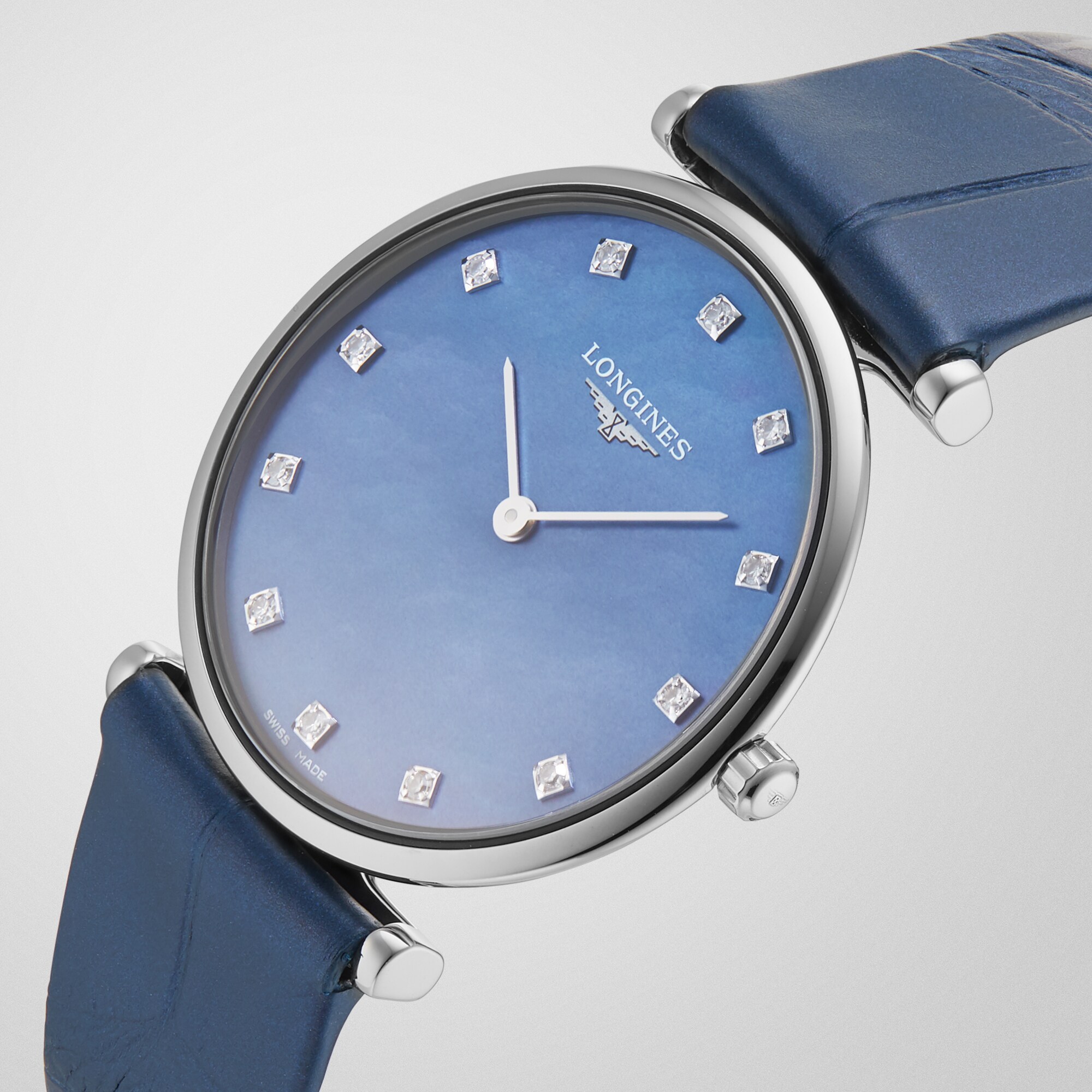 Replica Longines La Grande Classique De Longines 29mm Ladies details Blue L45124812