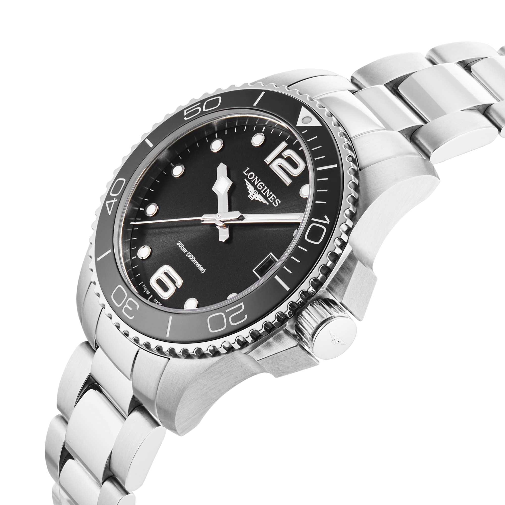 Replica Longines Hydroconquest 32mm Ladies details Black L33704566 5 Replica Longines Hydroconquest 32mm Ladies details Black L33704566