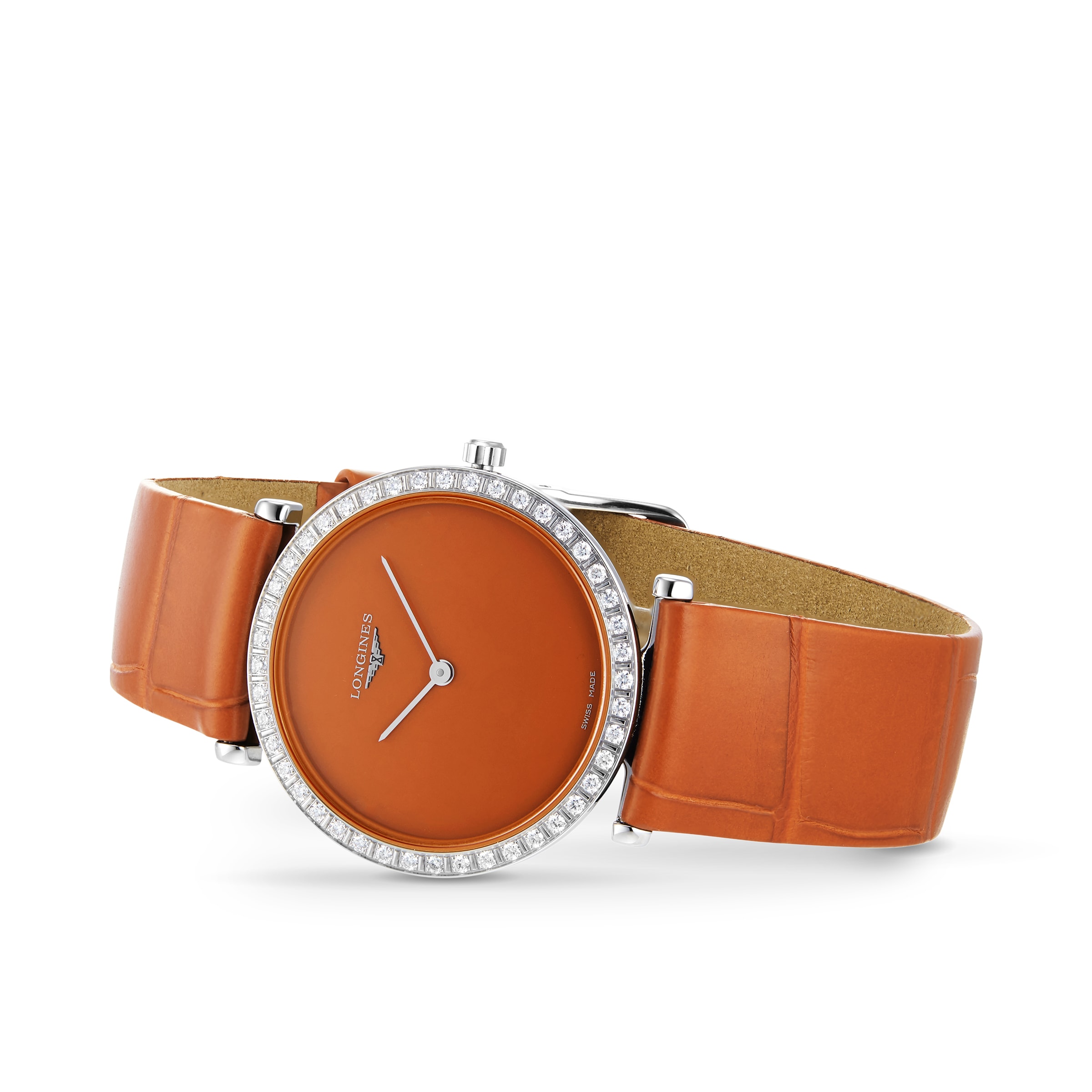 Replica Longines La Grande Classique 29mm Ladies details Orange L45230922