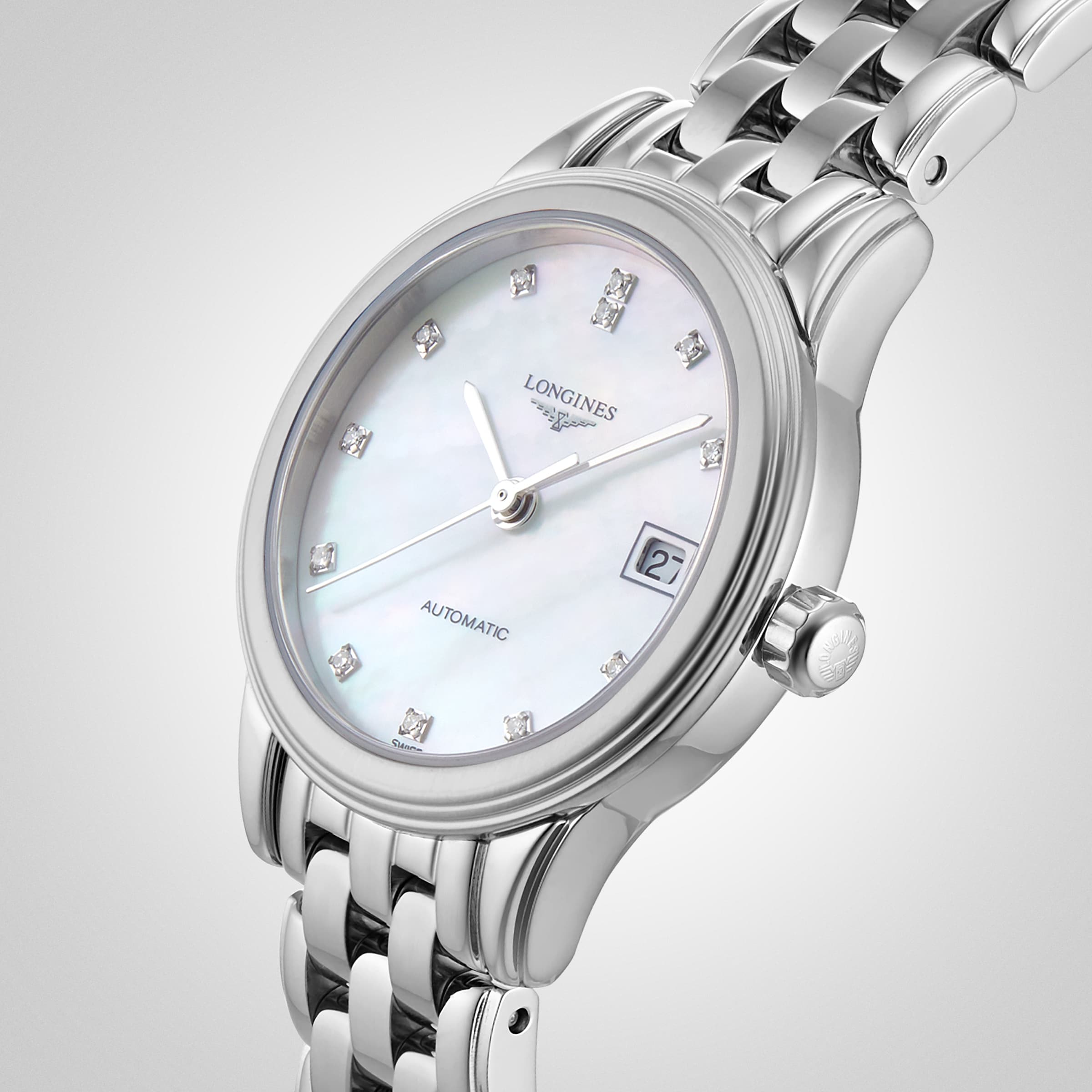 Replica Longines Flagship 26mm Ladies details L42744876 5 Replica Longines Flagship 26mm Ladies details L42744876