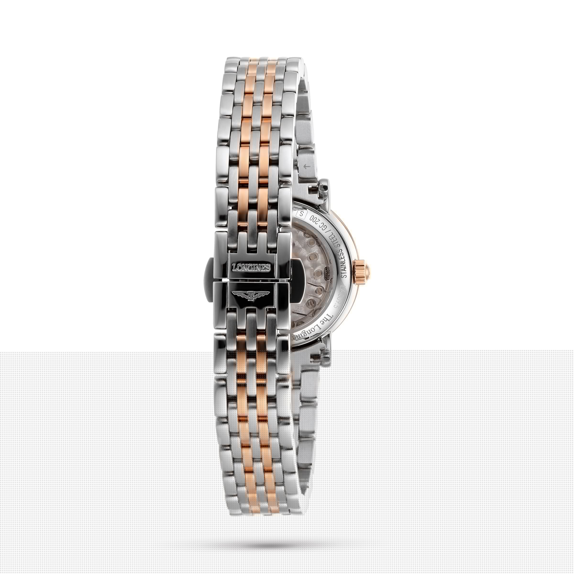 Replica Longines Elegant 25.5mm Diamond Automatic Ladies details L43095877 5 Replica Longines Elegant 25.5mm Diamond Automatic Ladies details L43095877