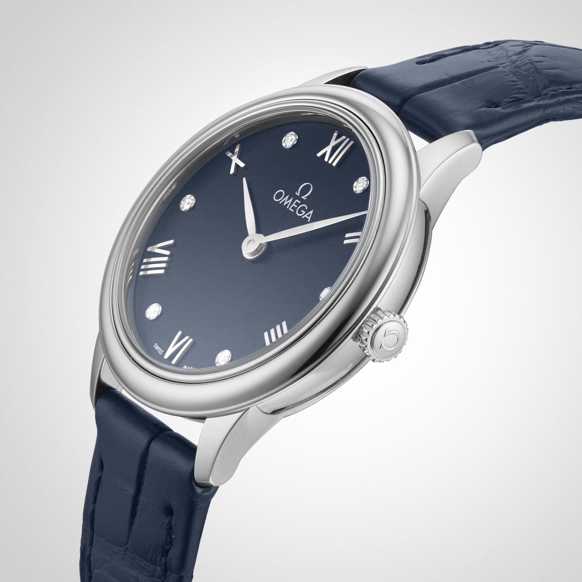 Replica Omega De Ville Prestige 27.5mm Steel On Leather Strap Ladies details O43413286053002 5 Replica Omega De Ville Prestige 27.5mm Steel On Leather Strap Ladies details O43413286053002