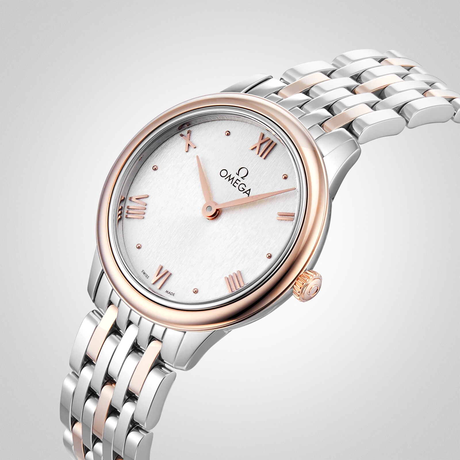 Replica Omega De Ville Prestige Quartz 27.5mm Ladies details Silver O43420286002001 5 Replica Omega De Ville Prestige Quartz 27.5mm Ladies details Silver O43420286002001