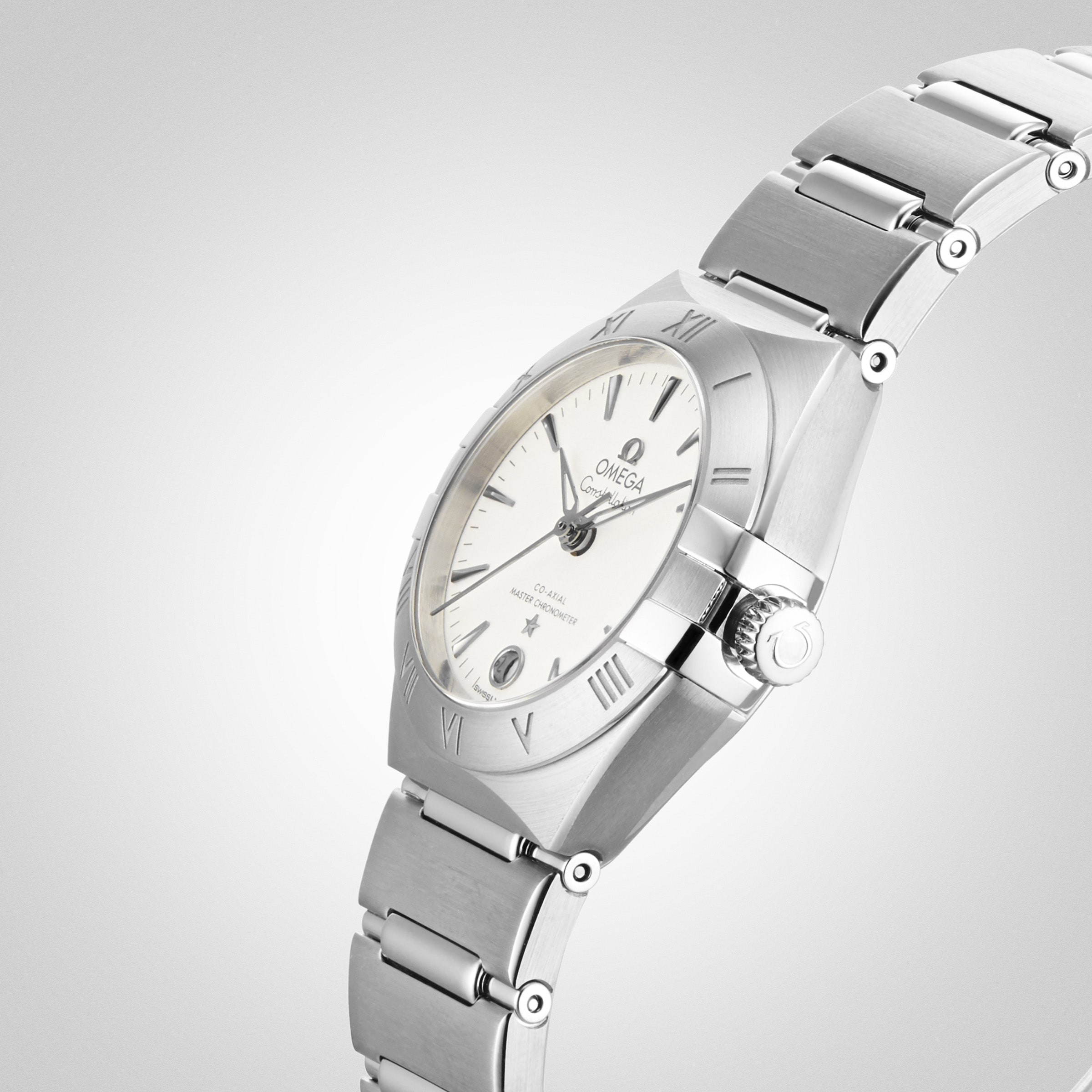 Replica Omega Constellation Manhattan Co-Axial 29mm Ladies details O13110292002001 5 Replica Omega Constellation Manhattan Co-Axial 29mm Ladies details O13110292002001