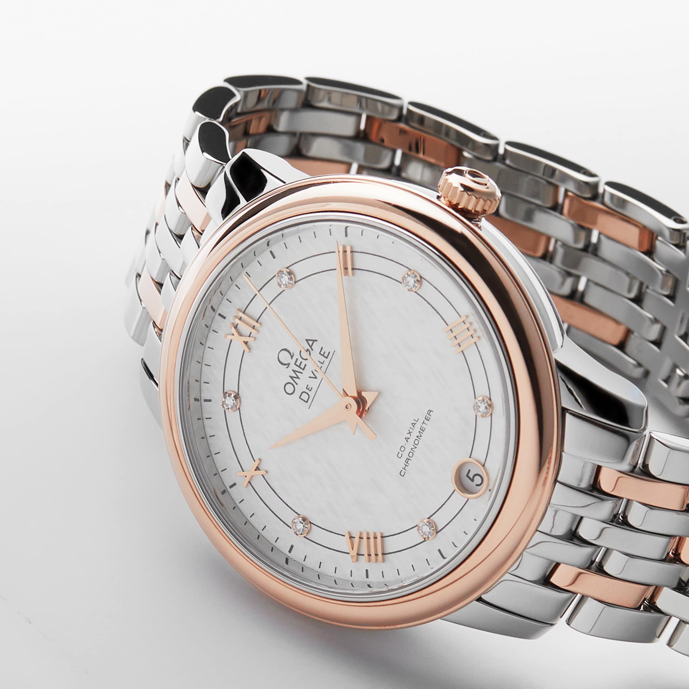 Replica Omega De Ville Prestige Ladies 32.5mm Co-Axial Automatic Ladies details O42420332052002