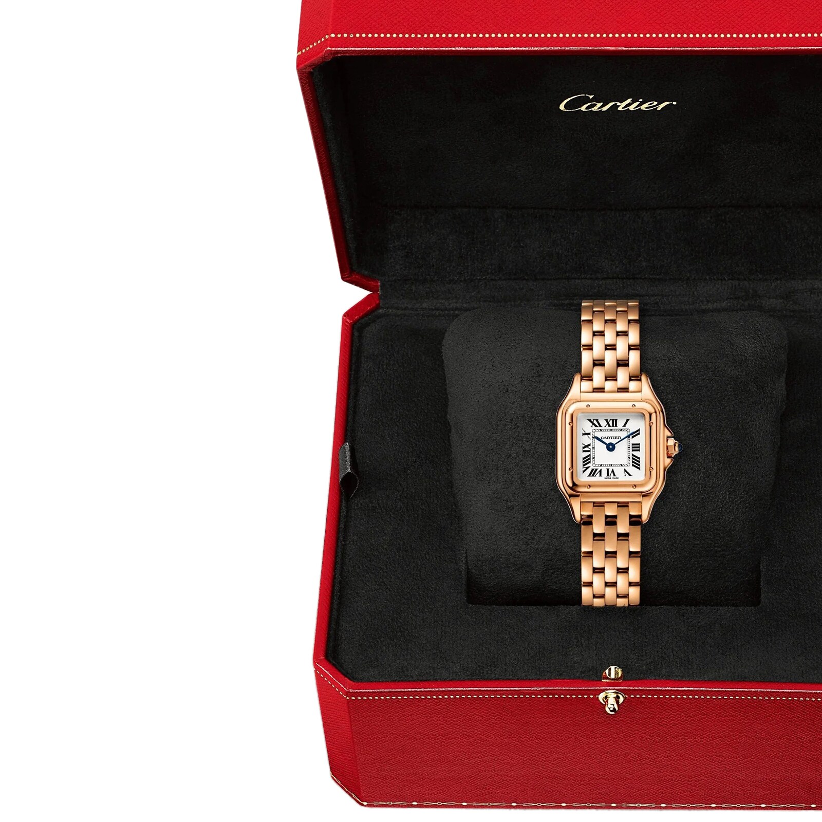 Replica Cartier Panthere de Cartier details small model quartz movement. Case in rose gold 750/1000 dimensions: 23 mm x 30 mm WGPN0040 5 Replica Cartier Panthere de Cartier details small model quartz movement. Case in rose gold 750/1000 dimensions: 23 mm x 30 mm WGPN0040