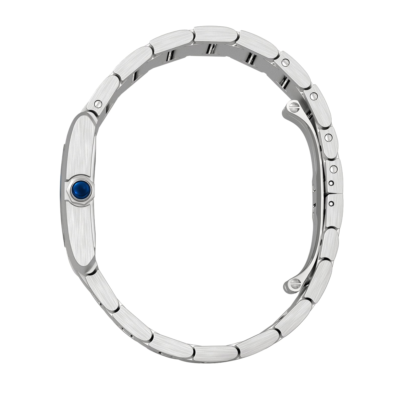 Replica Cartier Tank Francaise details Medium Model Quartz Movement Steel WSTA0074