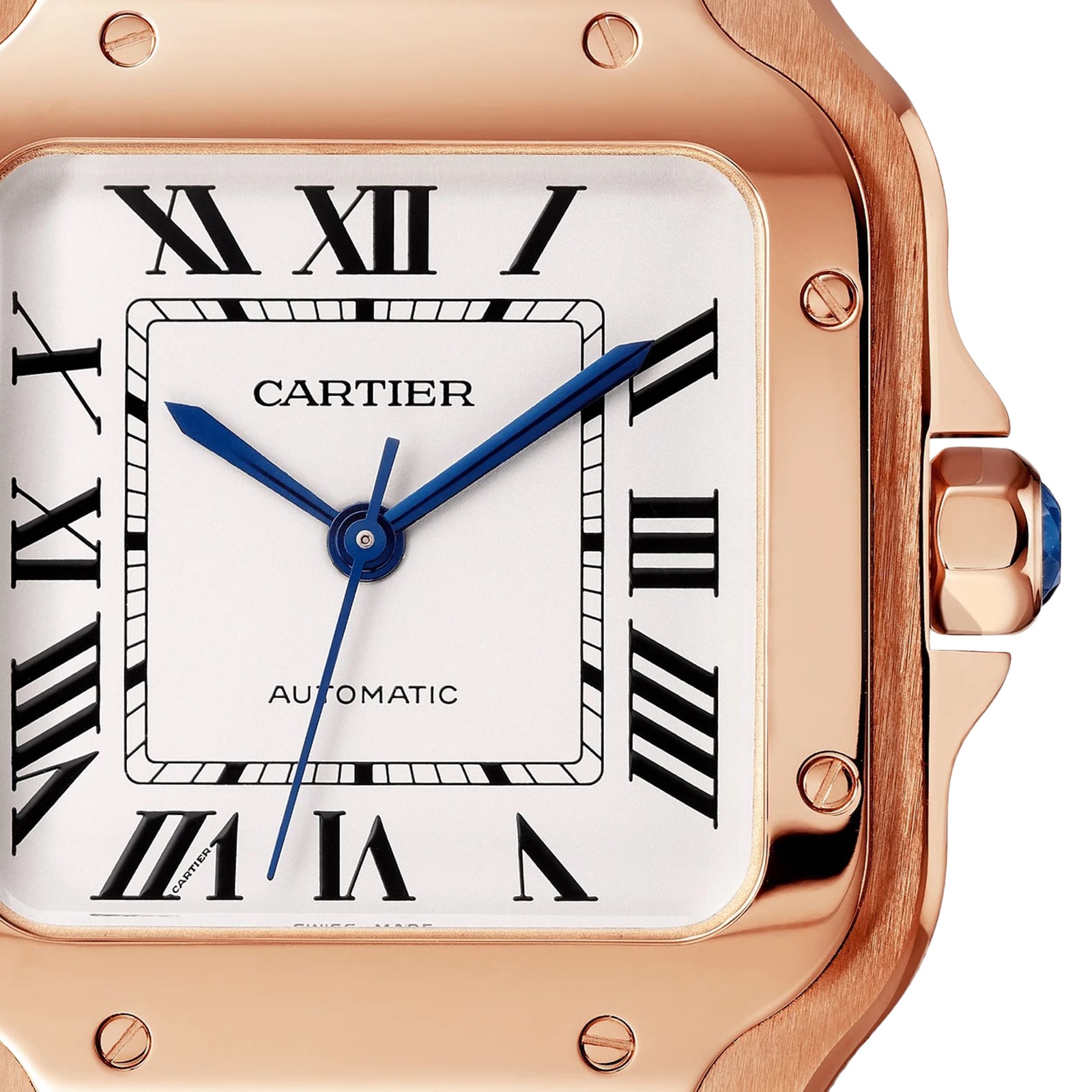 Replica Cartier Santos De Cartier details Medium Model Mechanical Movement With Automatic Winding WGSA0031