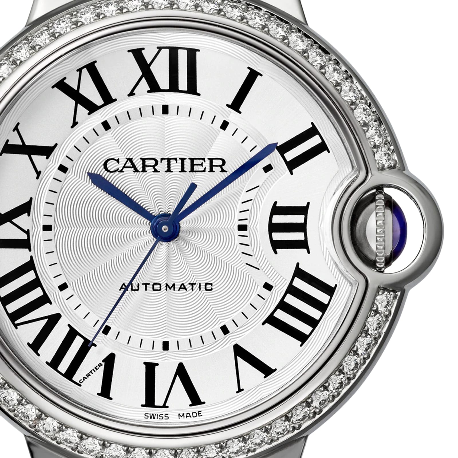 Replica Cartier Ballon Bleu De Cartier details 36mm Mechanical Movement With Automatic Winding Steel W4BB0024 5 Replica Cartier Ballon Bleu De Cartier details 36mm Mechanical Movement With Automatic Winding Steel W4BB0024