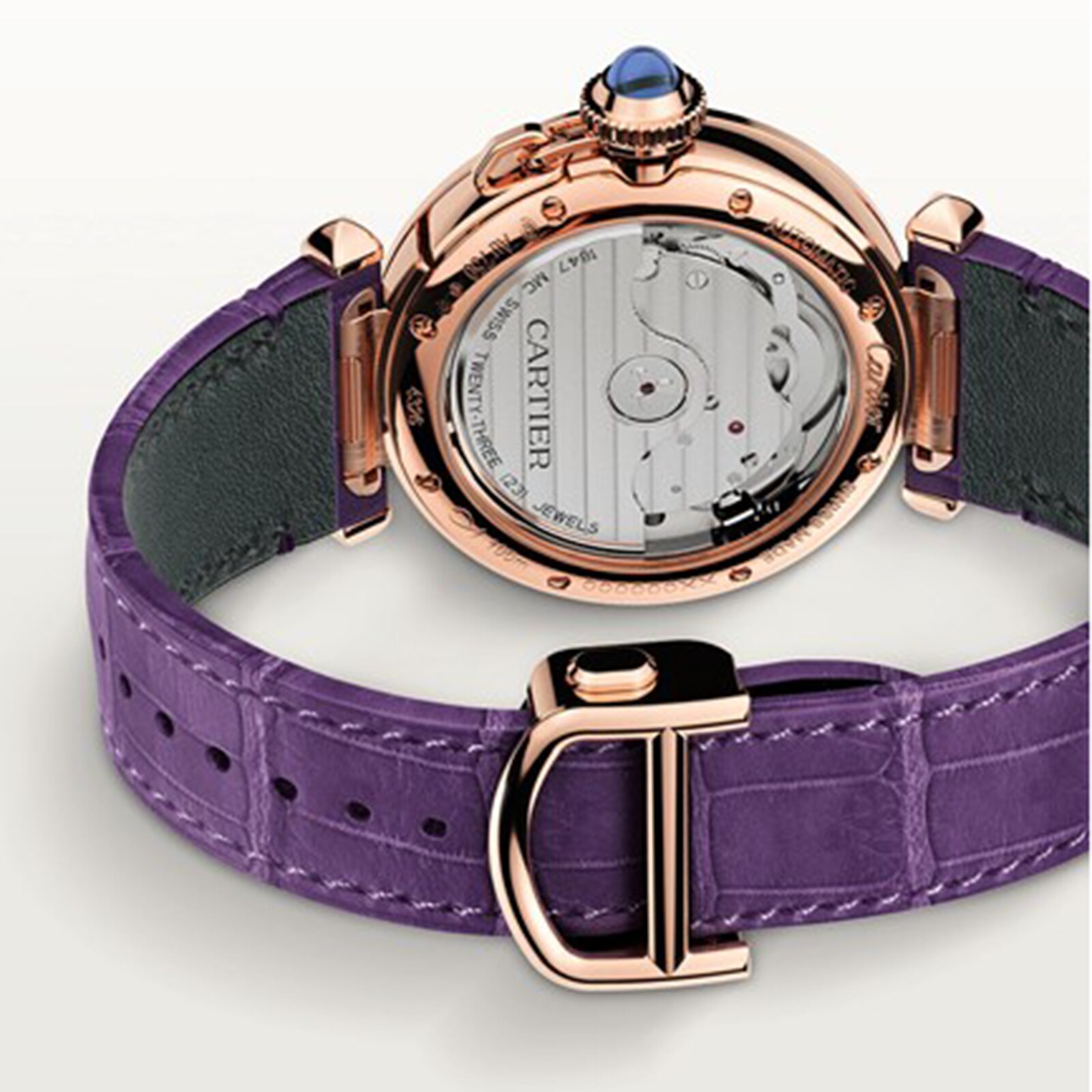 Replica Cartier Pasha De Cartier details 35 Mm Mechanical Movement With Automatic Winding WJPA0012 5 Replica Cartier Pasha De Cartier details 35 Mm Mechanical Movement With Automatic Winding WJPA0012