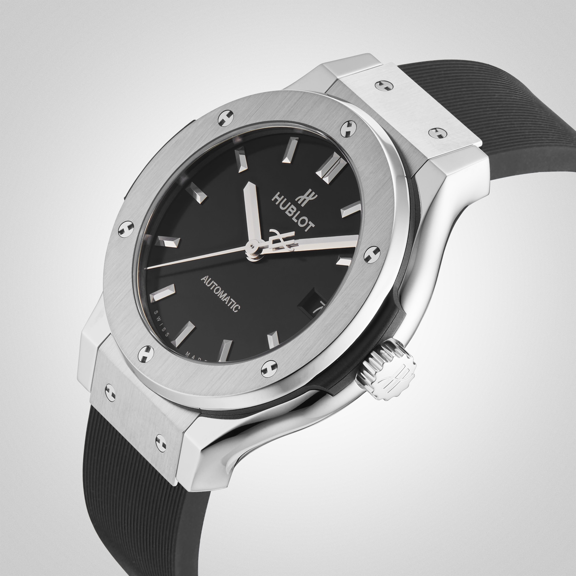 Replica Hublot Classic Fusion Titanium 38mm Ladies details 565.NX.1470.RX