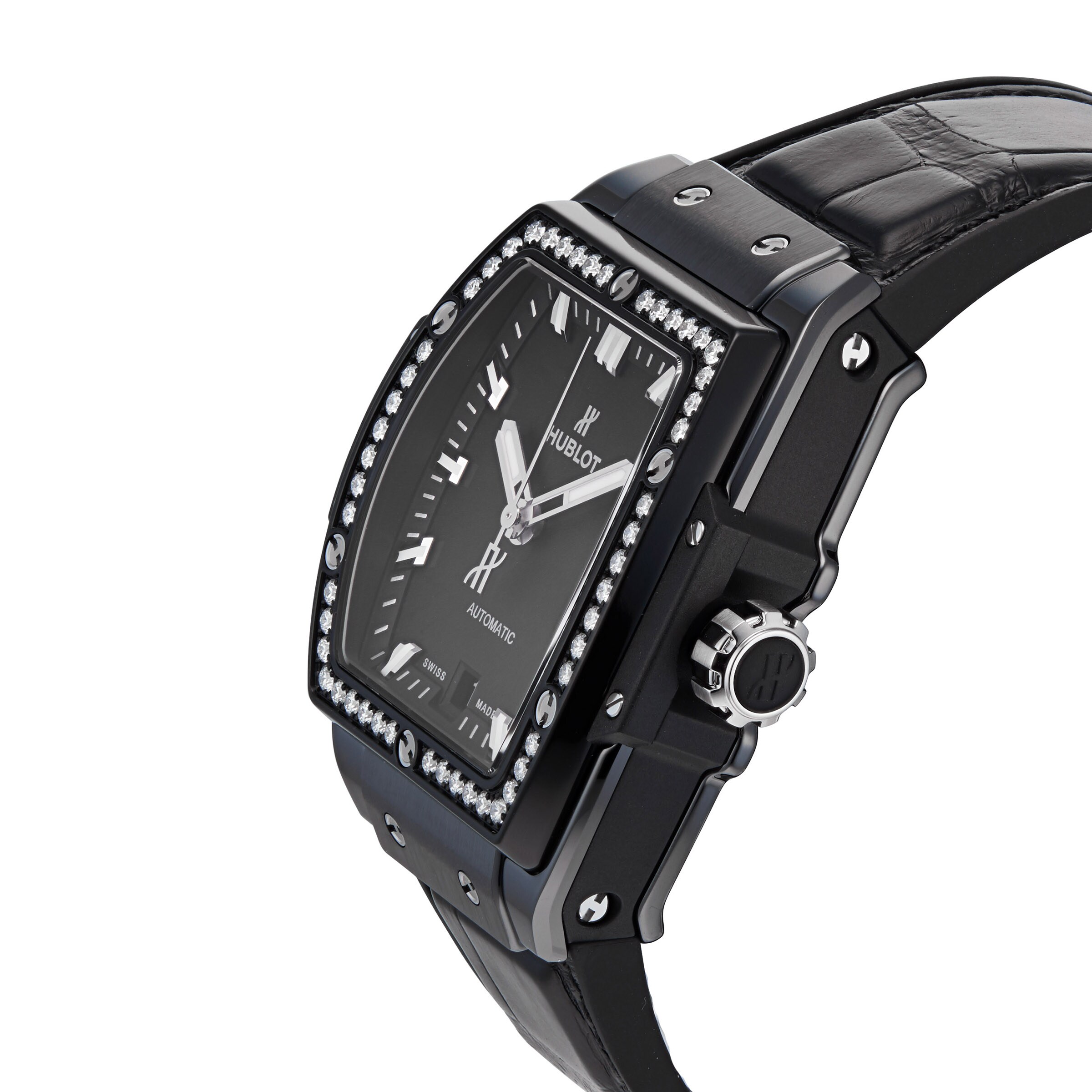 Replica Hublot Spirit Of Big Bang Black Magic Diamonds 39mm 665.CX.1170.LR.1204 5 Replica Hublot Spirit Of Big Bang Black Magic Diamonds 39mm 665.CX.1170.LR.1204