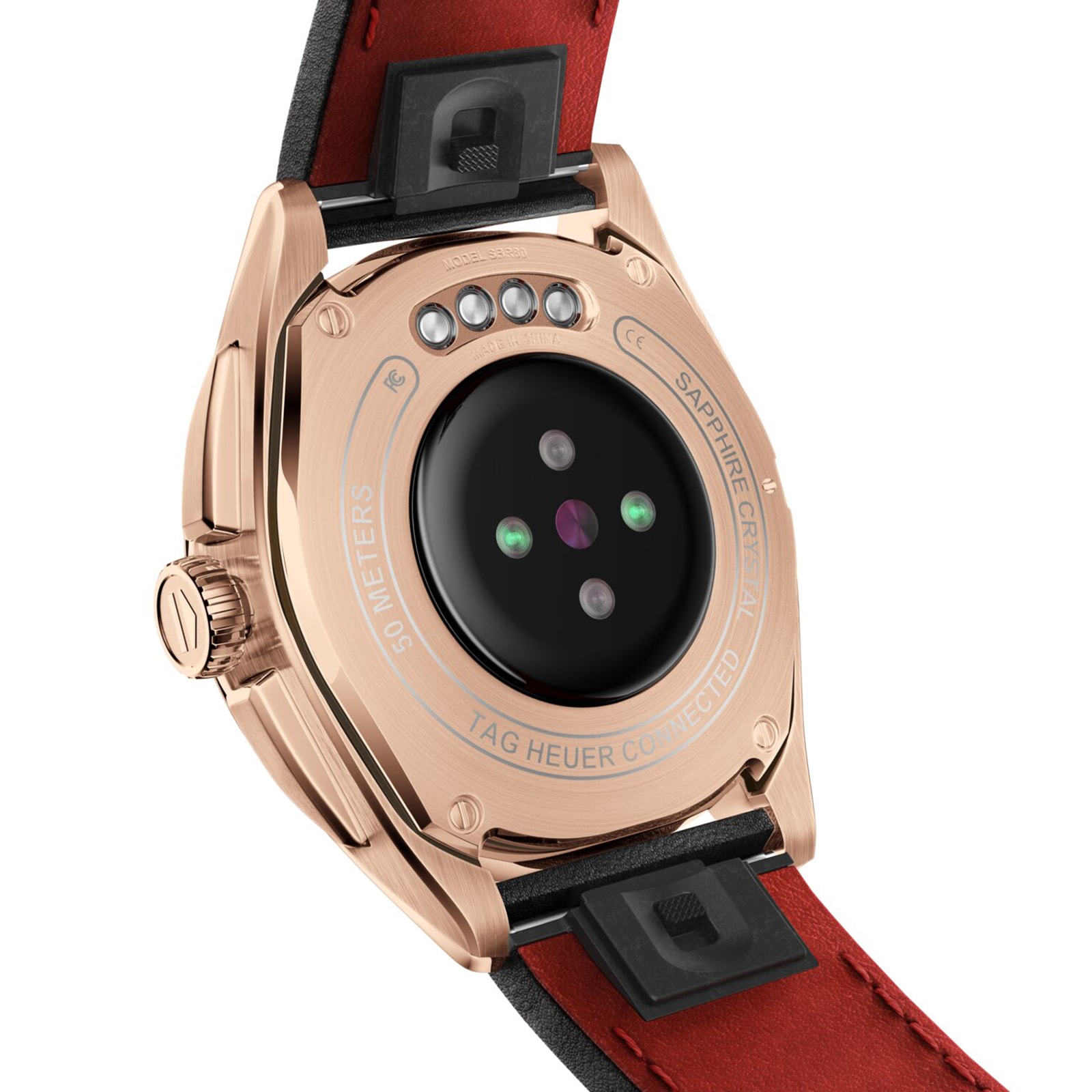Replica TAG Heuer Connected Calibre E4 Golden Bright Edition 42mm Mens details SBR8011.BC6652 5 Replica TAG Heuer Connected Calibre E4 Golden Bright Edition 42mm Mens details SBR8011.BC6652