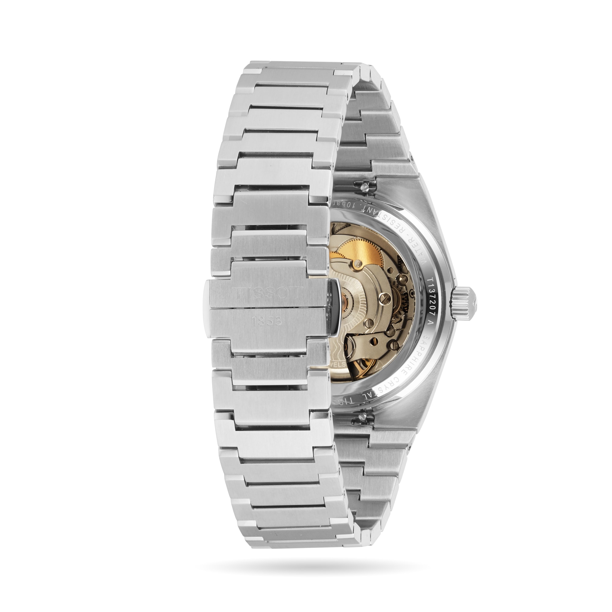 Replica Tissot PRX Powermatic 80 35mm Unisex details Blue T1372071104100 5 Replica Tissot PRX Powermatic 80 35mm Unisex details Blue T1372071104100