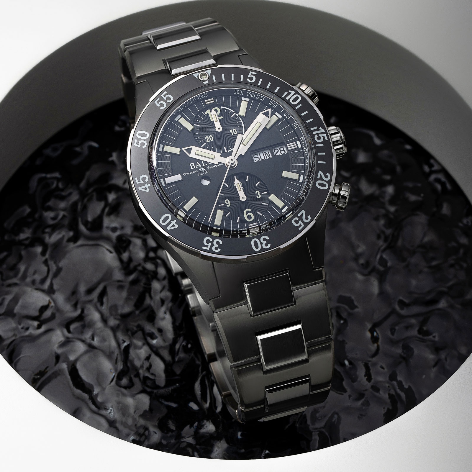 Replica BALL Roadmaster Rescue Chronograph 42mm Limited Edition Mens details Black DC3030C-S-BK 5 Replica BALL Roadmaster Rescue Chronograph 42mm Limited Edition Mens details Black DC3030C-S-BK