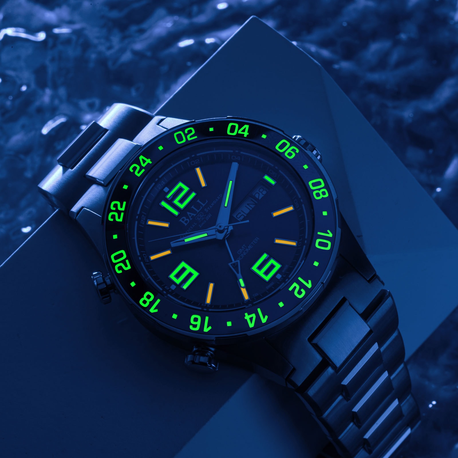 Replica BALL Roadmaster Marine GMT Ceramic 40mm Limited Edition Mens details Black DG3000A-S1CJ-BE 5 Replica BALL Roadmaster Marine GMT Ceramic 40mm Limited Edition Mens details Black DG3000A-S1CJ-BE