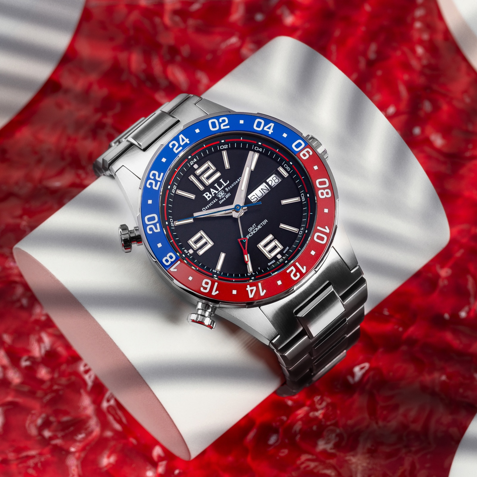 Replica BALL Roadmaster Marine GMT Ceramic Limited Edition 40mm Mens details DG3030B-S4C-BK 5 Replica BALL Roadmaster Marine GMT Ceramic Limited Edition 40mm Mens details DG3030B-S4C-BK