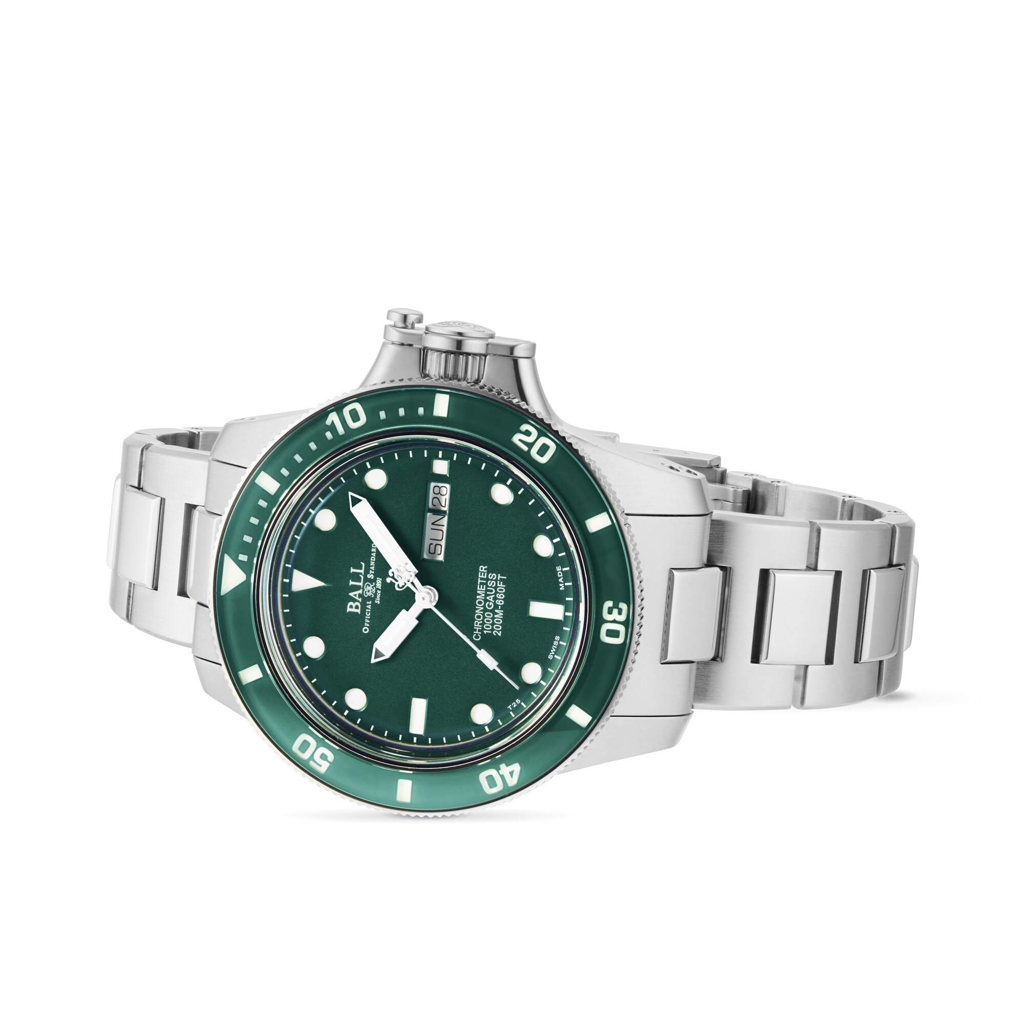Replica BALL Engineer Hydrocarbon Original 43mm Mens details DM2218B-S2CJ-GR