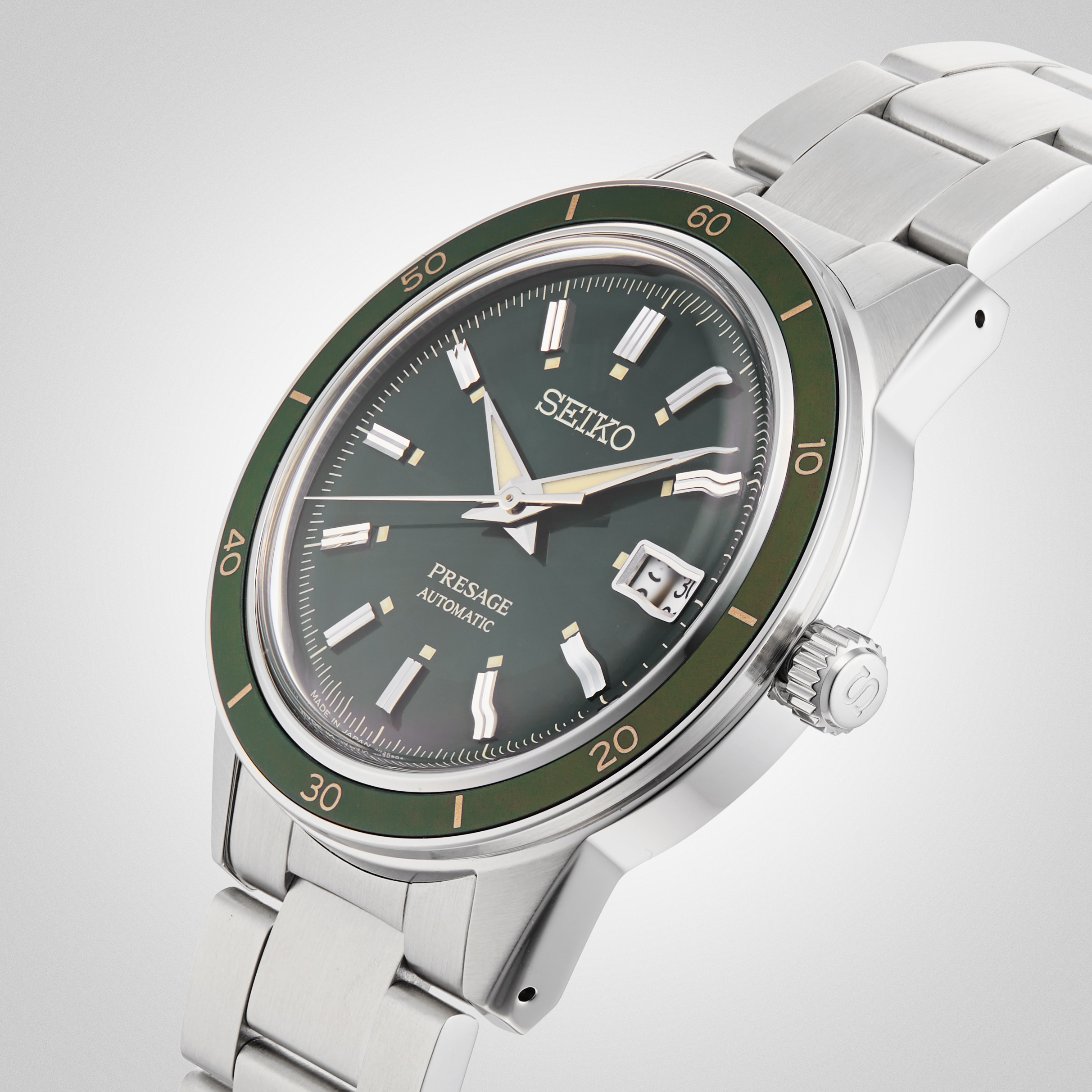 Replica Seiko Black 40.5mm Mens details SRPG07J1