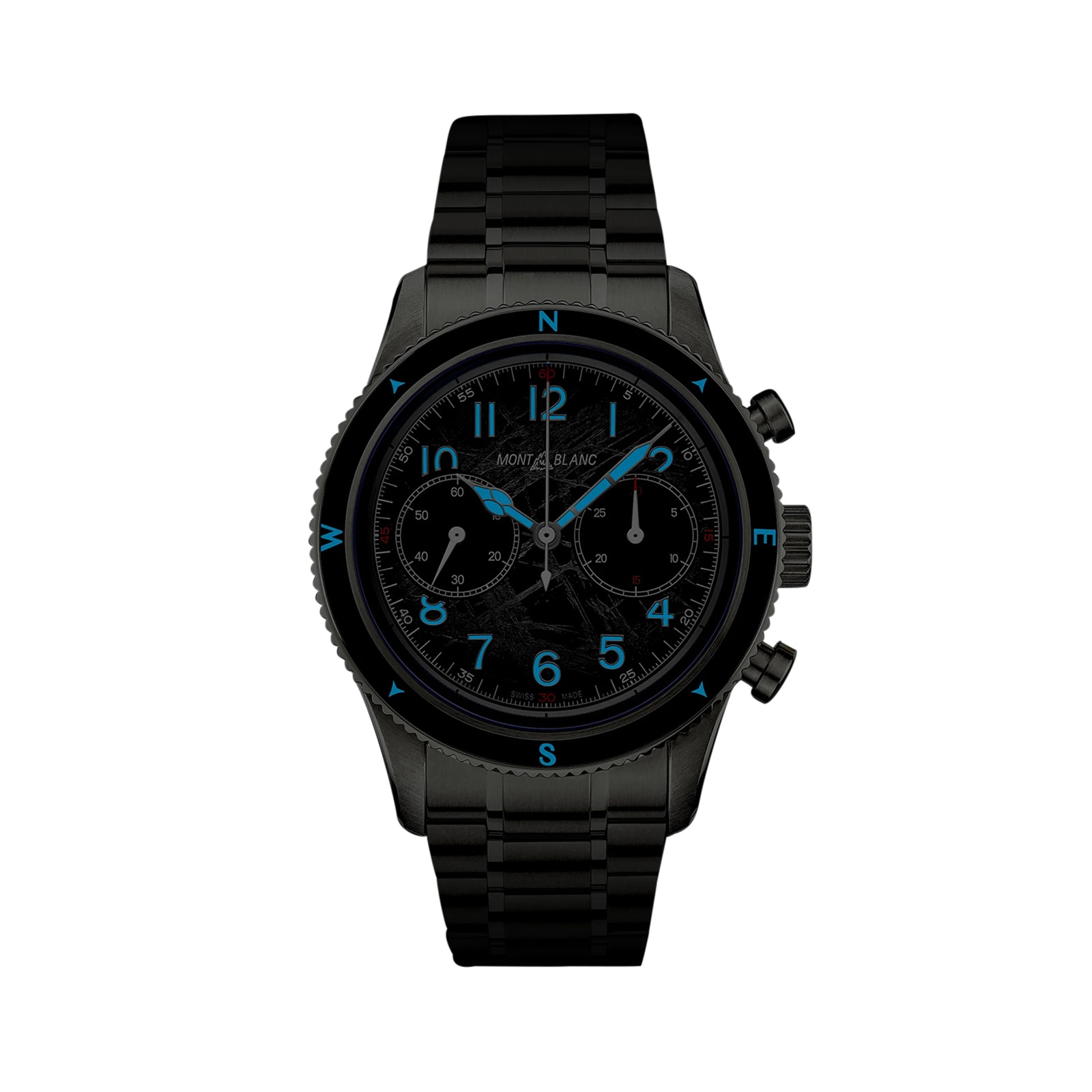 Replica Montblanc 1858 Automatic Chronograph 0 Oxygen The 8000 42mm Mens details 130983